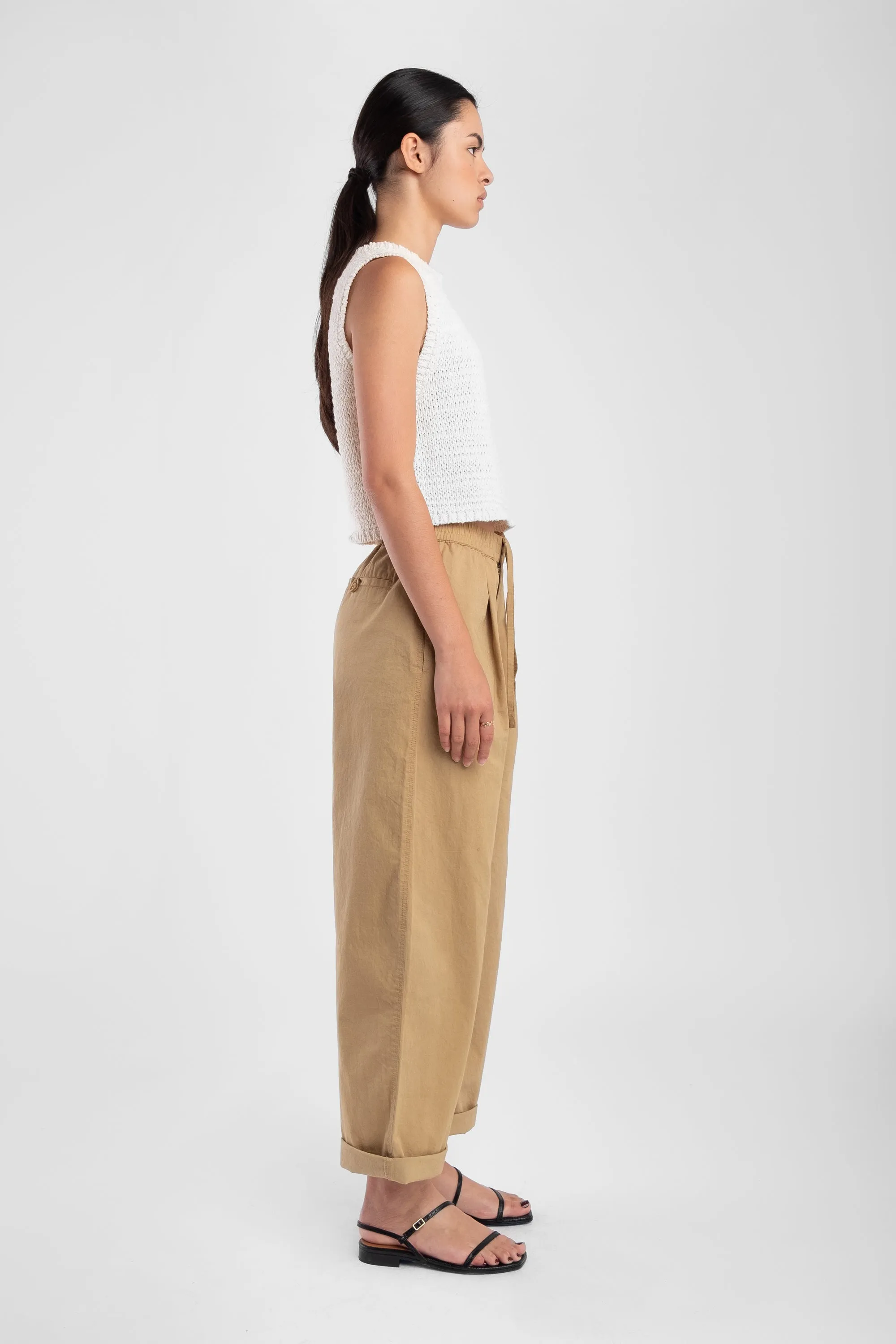 Cream Ribbon Tank sold by Micaela Greg product image thumbnail 4