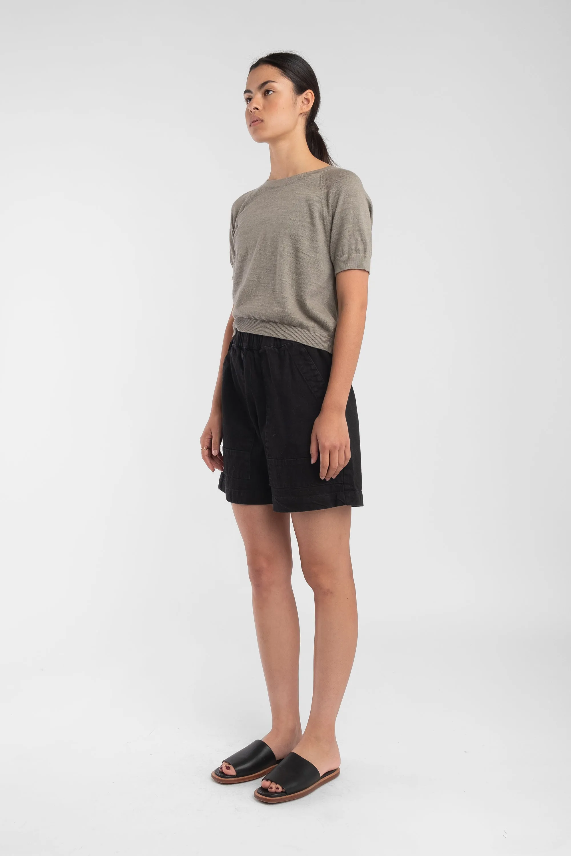 Fog Green Raglan Tee sold by Micaela Greg product image thumbnail 3