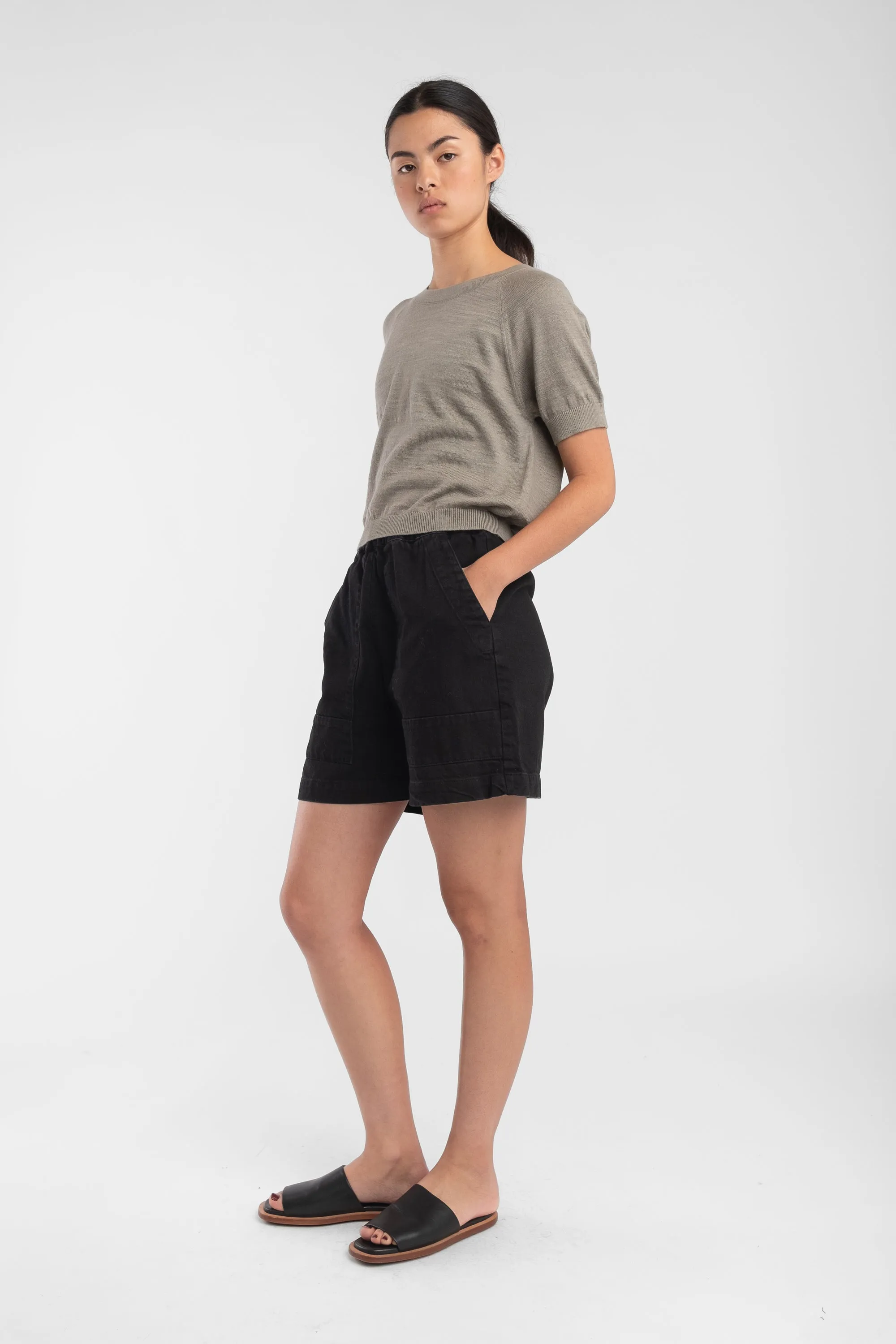 Fog Green Raglan Tee sold by Micaela Greg product image thumbnail 4