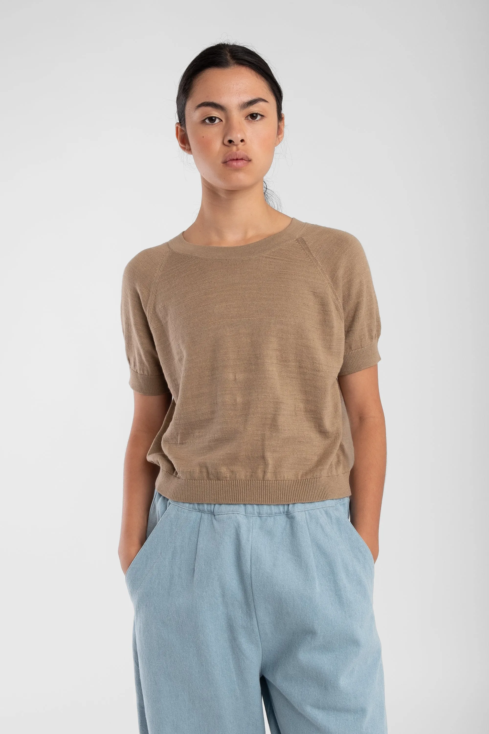 Cork Raglan Tee sold by Micaela Greg product image thumbnail 5