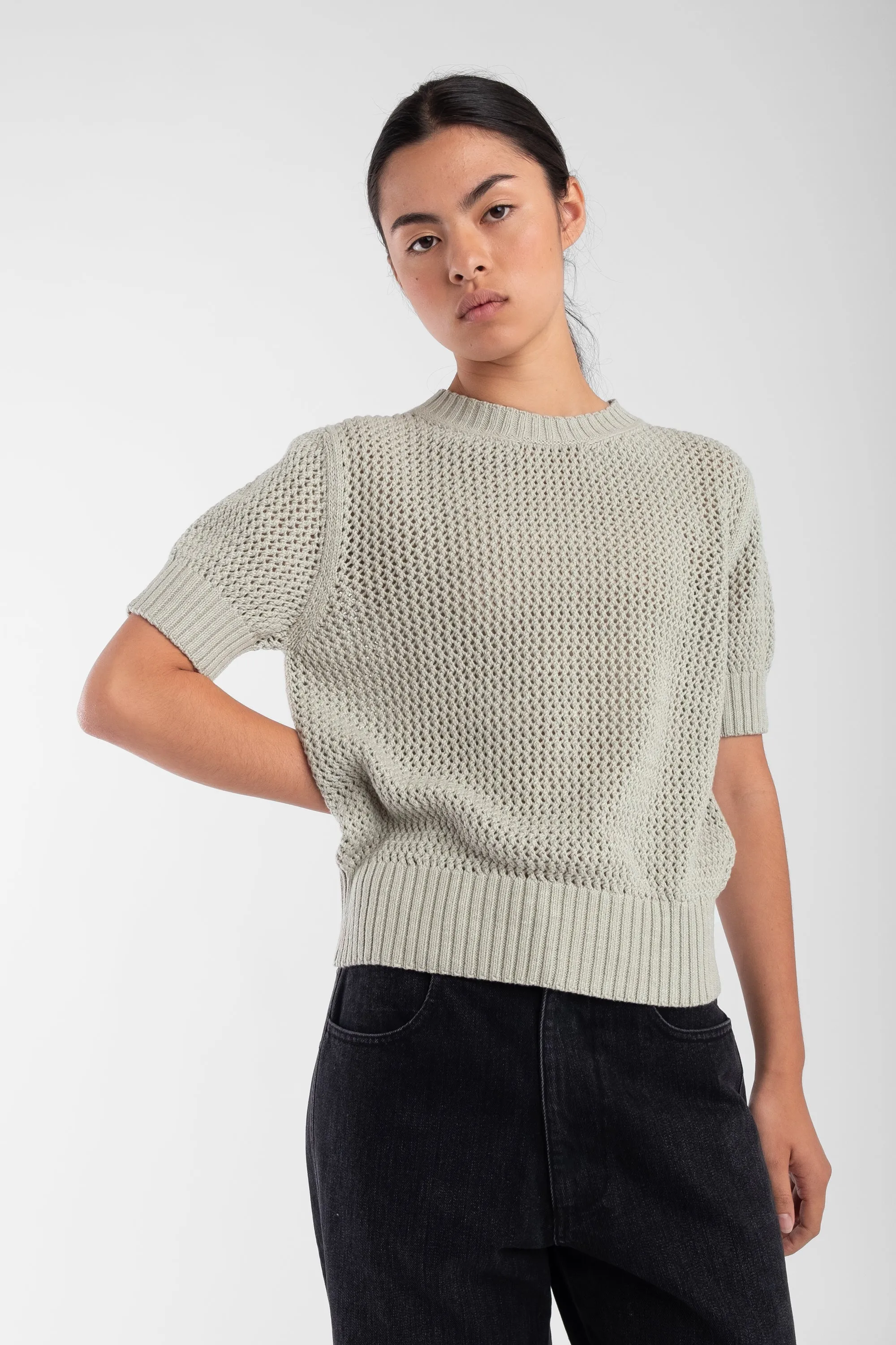 Matcha Net Pullover sold by Micaela Greg product image thumbnail 5