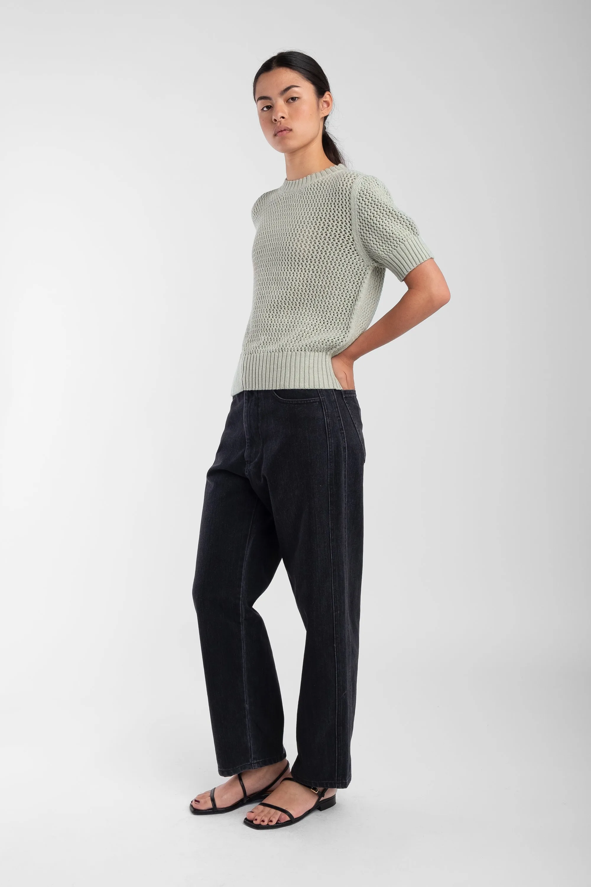 Matcha Net Pullover sold by Micaela Greg product image thumbnail 4