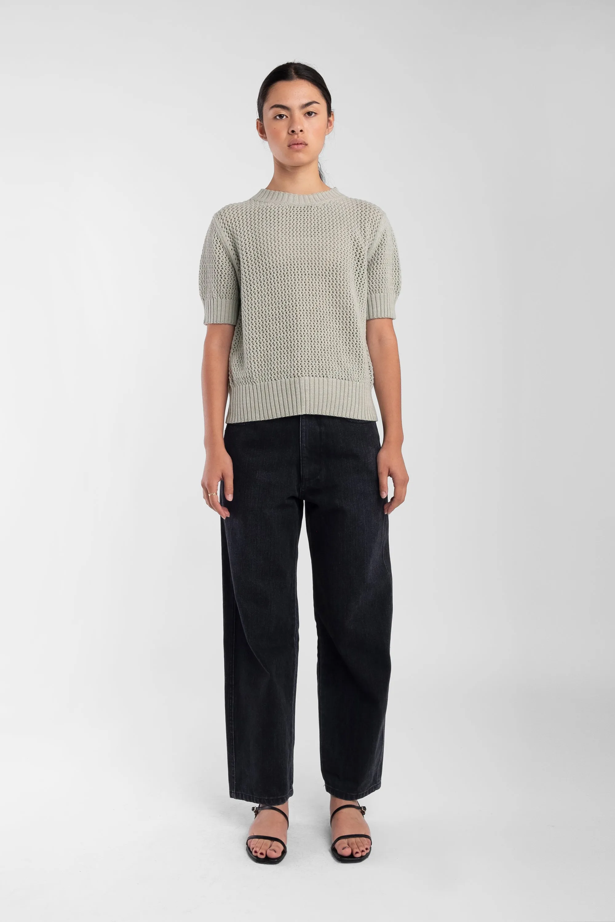 Matcha Net Pullover sold by Micaela Greg