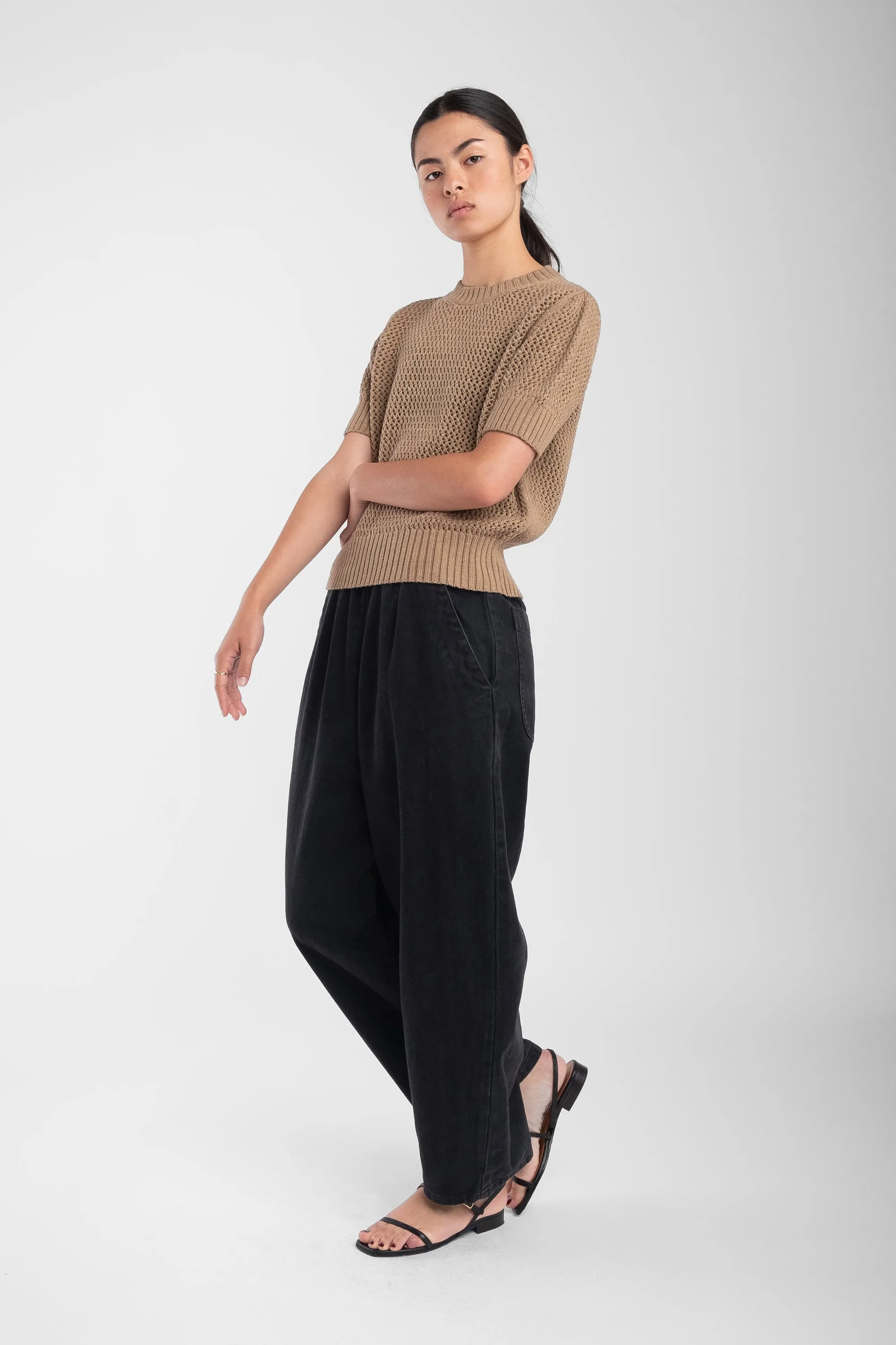 Cork Net Pullover sold by Micaela Greg product image thumbnail 4