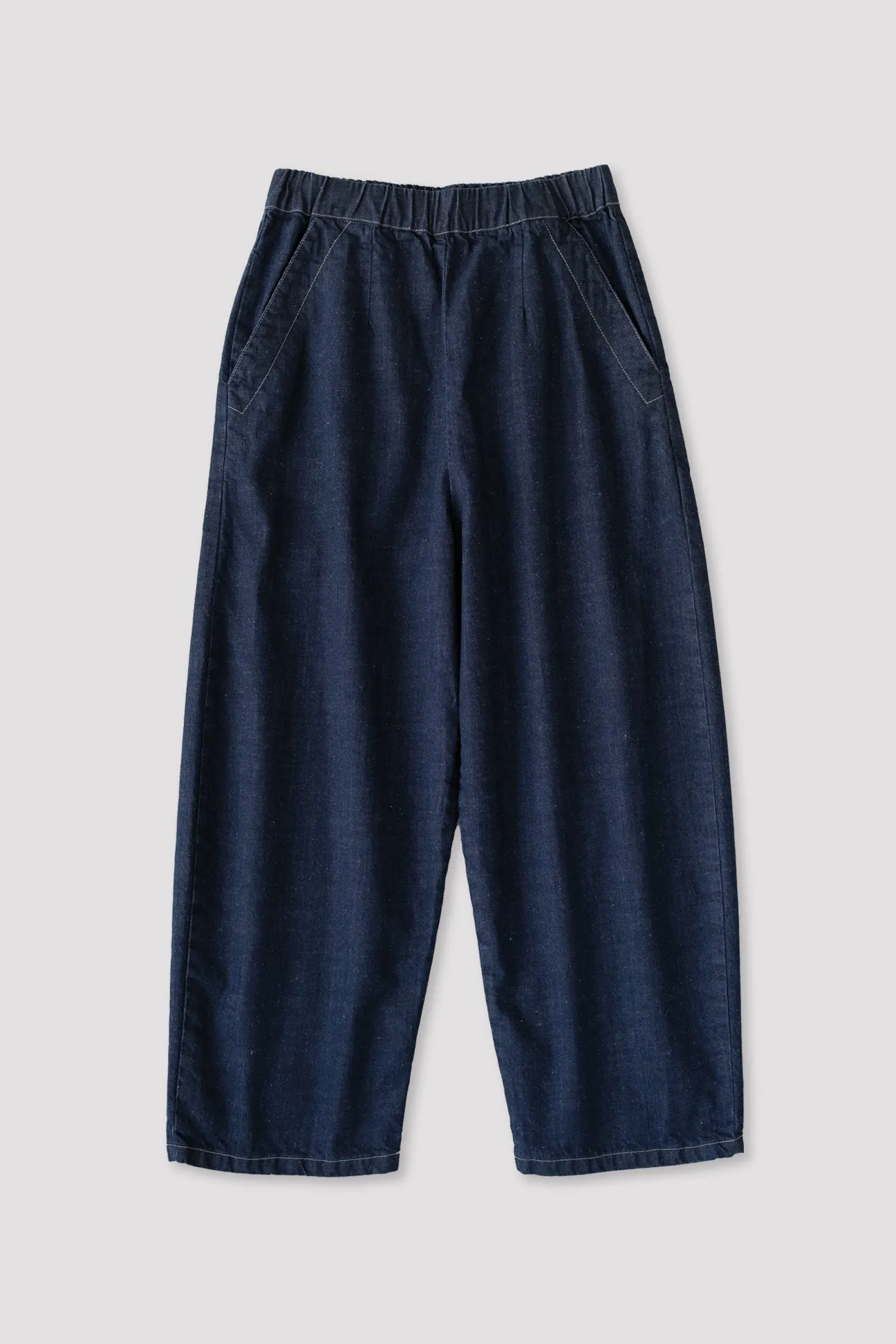 Dark Indigo Barrel Pant sold by Micaela Greg product image thumbnail 2