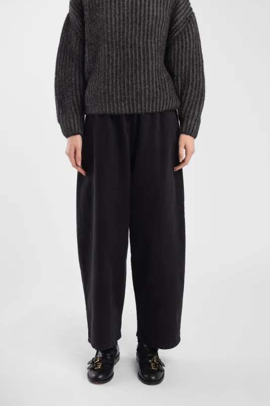 Faded Black Barrel Pant sold by Micaela Greg