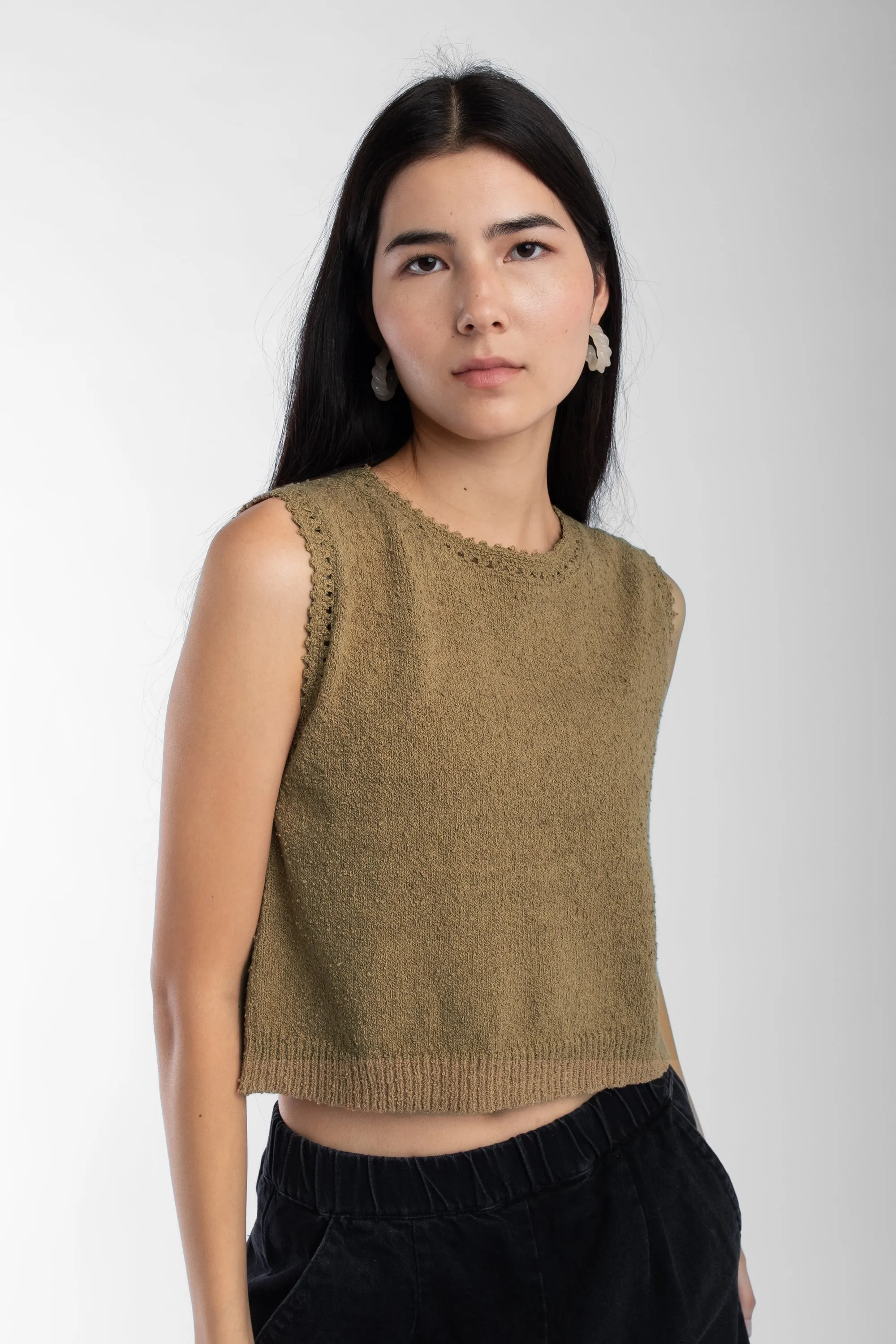 Ginger Boucle Tank sold by Micaela Greg product image thumbnail 5