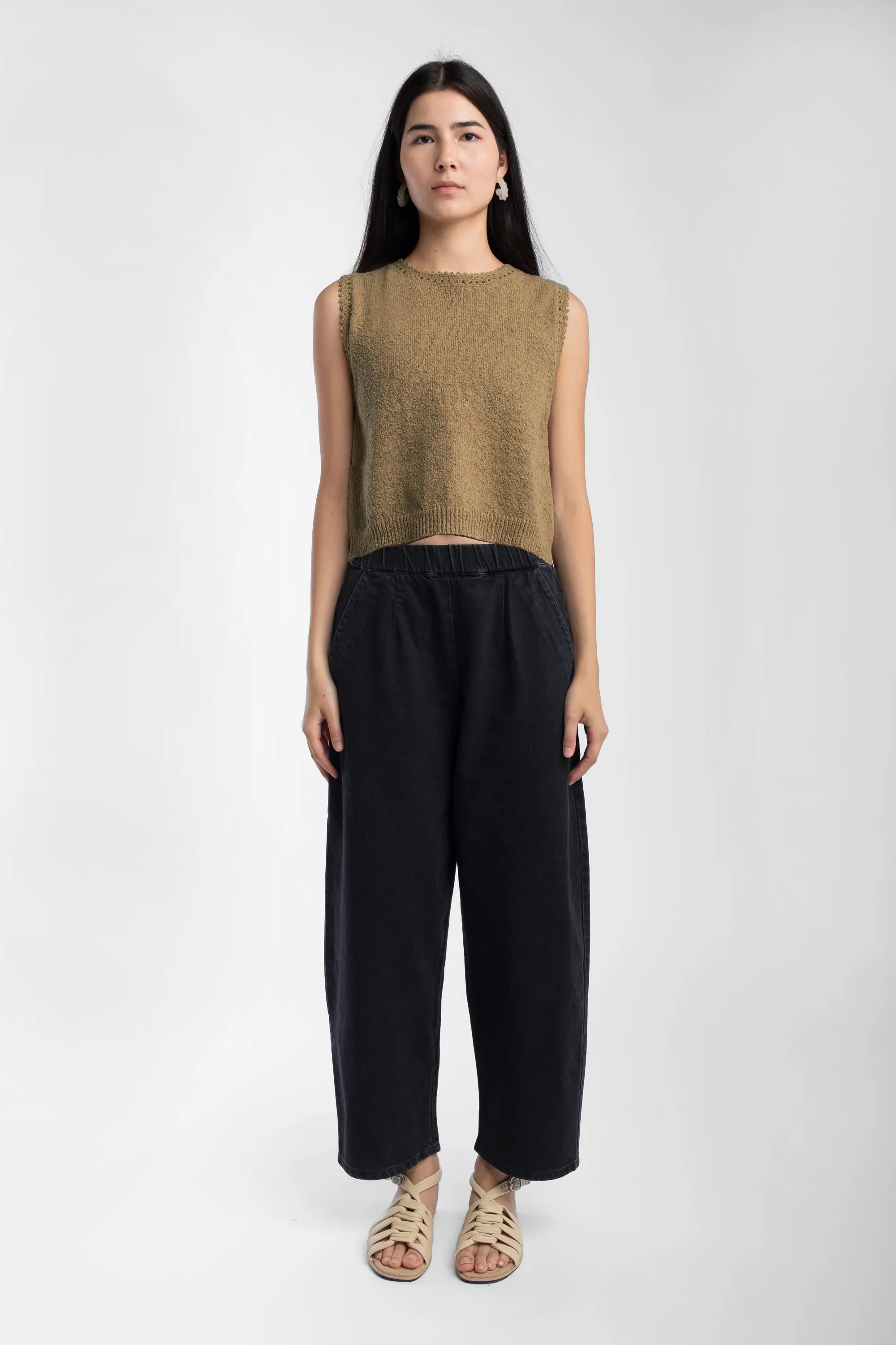 Ginger Boucle Tank sold by Micaela Greg