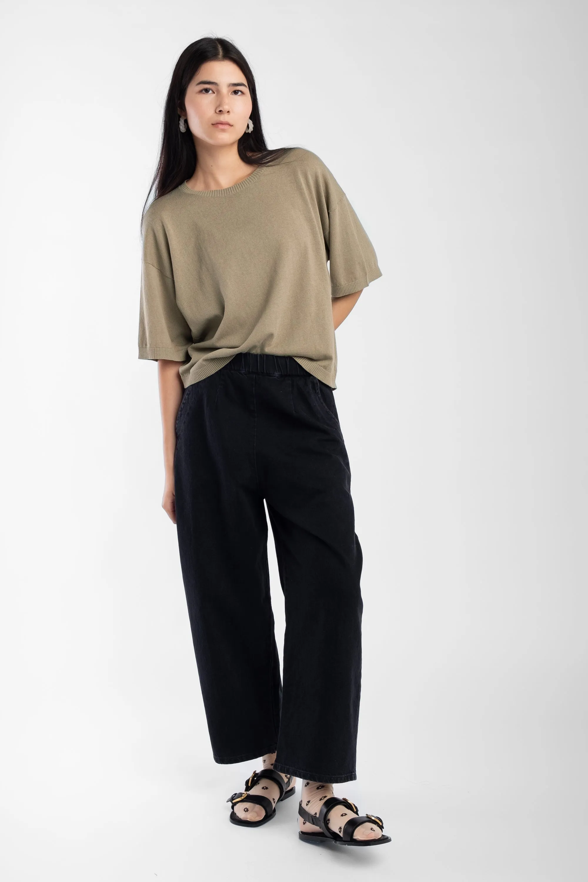 Laurel Extrafine Knit Tee sold by Micaela Greg product image thumbnail 5