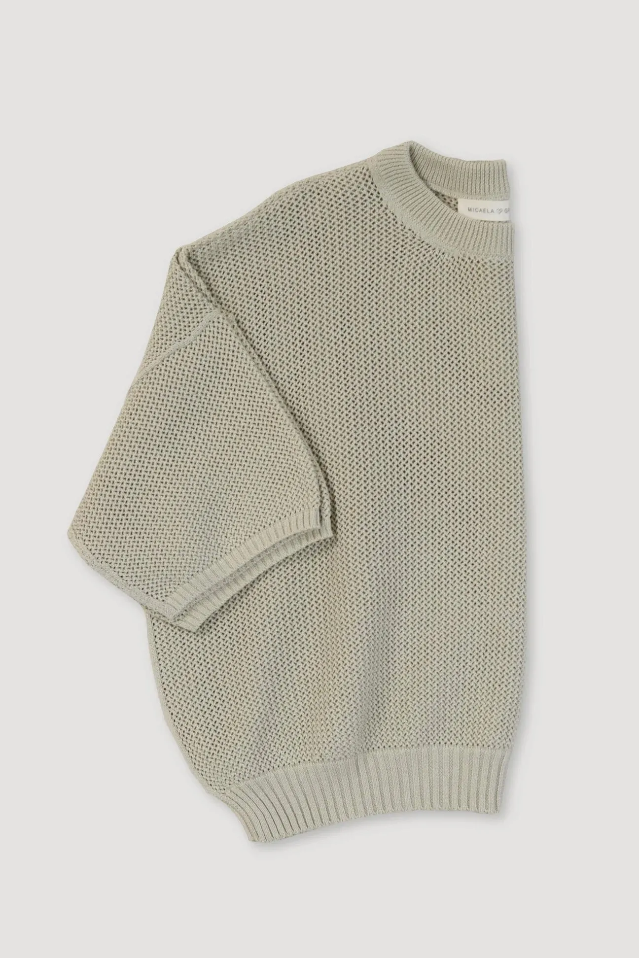 Mist Mesh Tee sold by Micaela Greg product image thumbnail 3