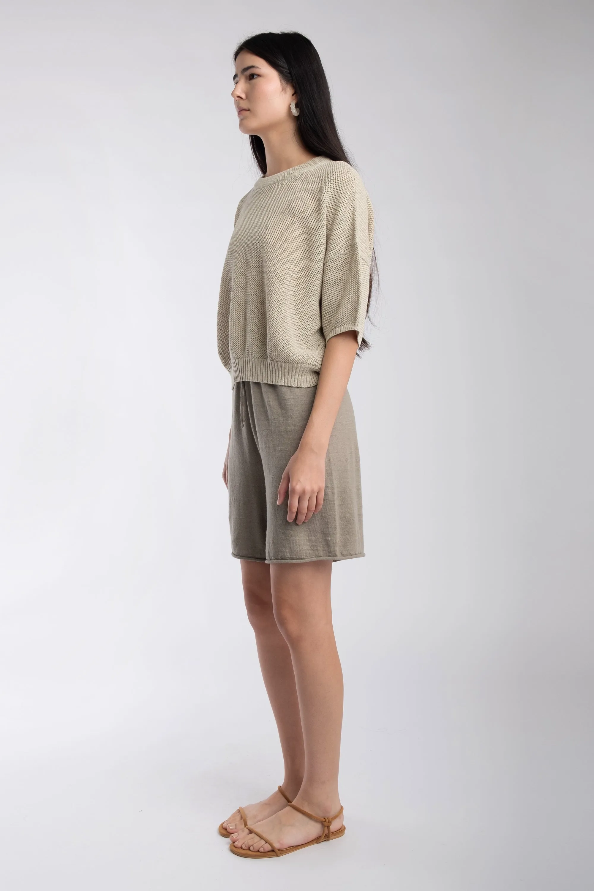 Mist Mesh Tee sold by Micaela Greg product image thumbnail 4