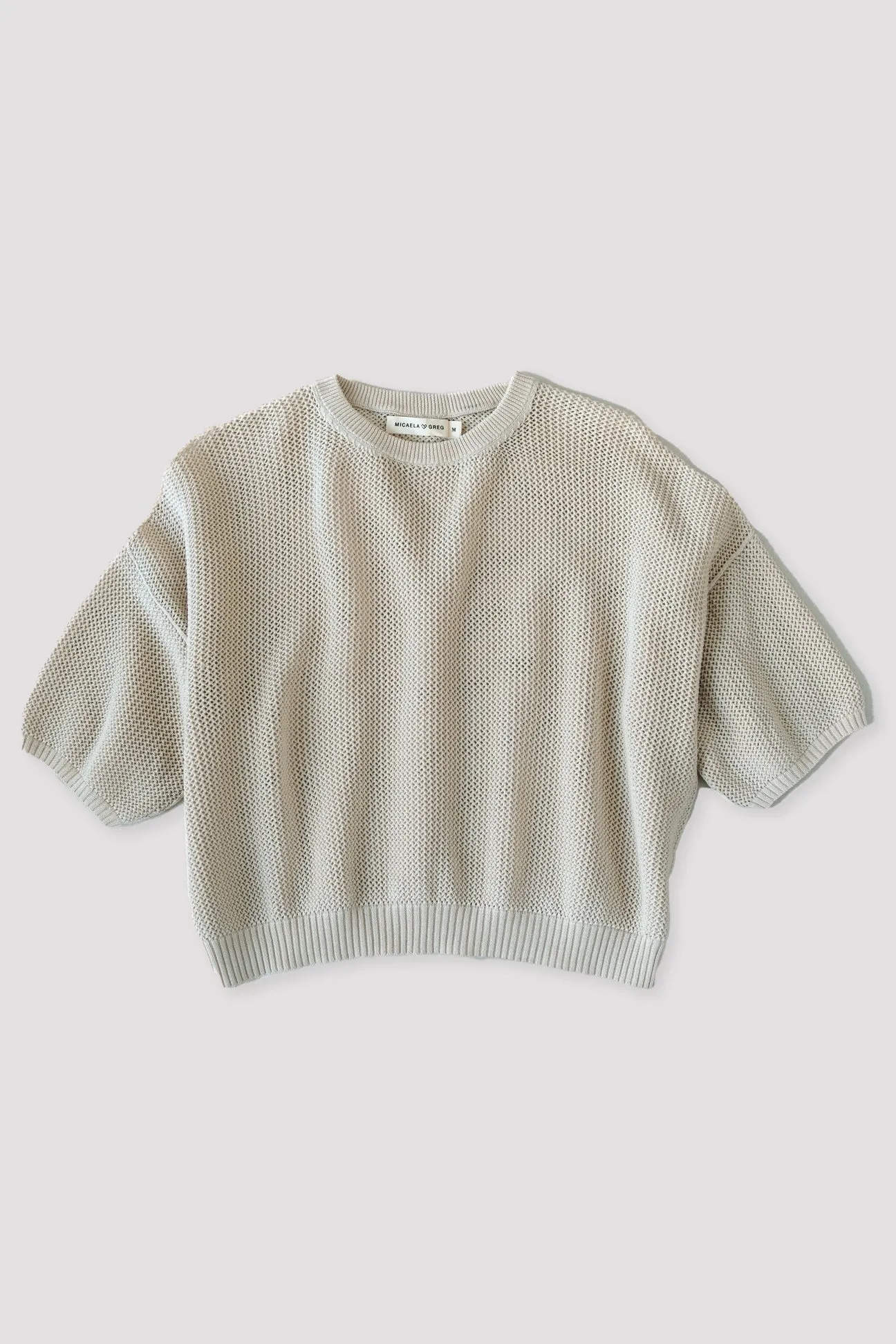 Mist Mesh Tee sold by Micaela Greg product image thumbnail 2