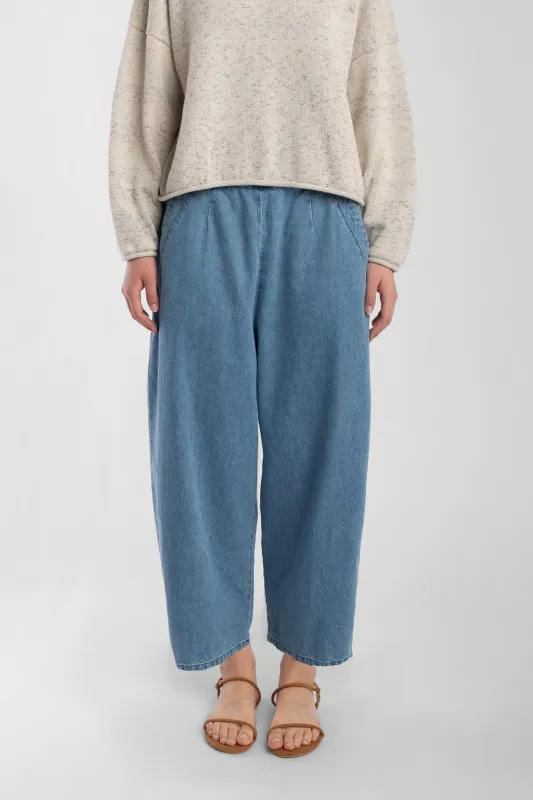 Sun Fade Barrel Pant made by Micaela Greg