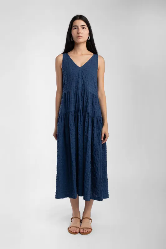 Cobalt Ira Dress made by Micaela Greg
