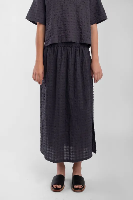 Faded Black Georgia Skirt made by Micaela Greg