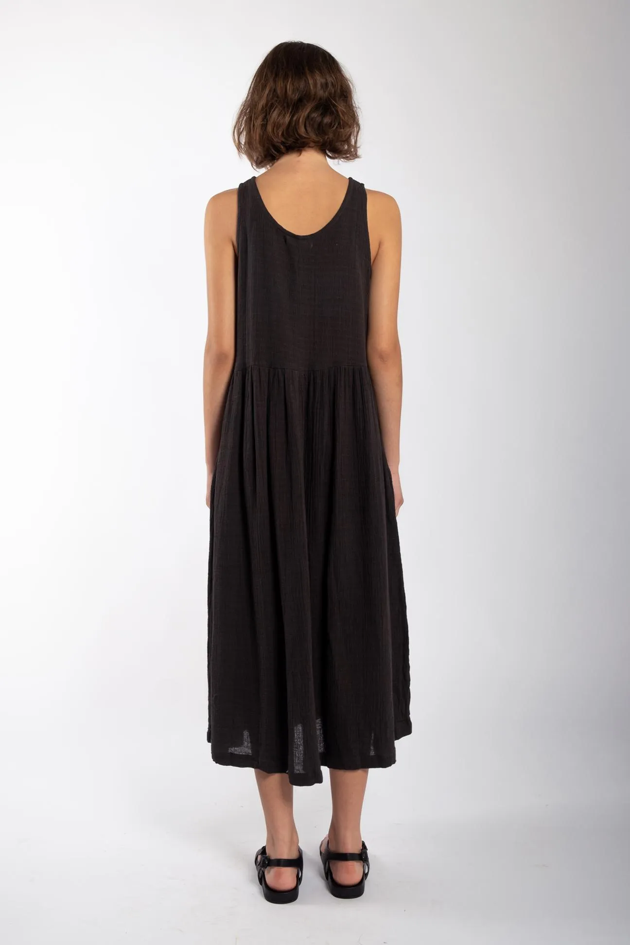 Seconds - Faded Black Tank Dress sold by Micaela Greg product image thumbnail 4