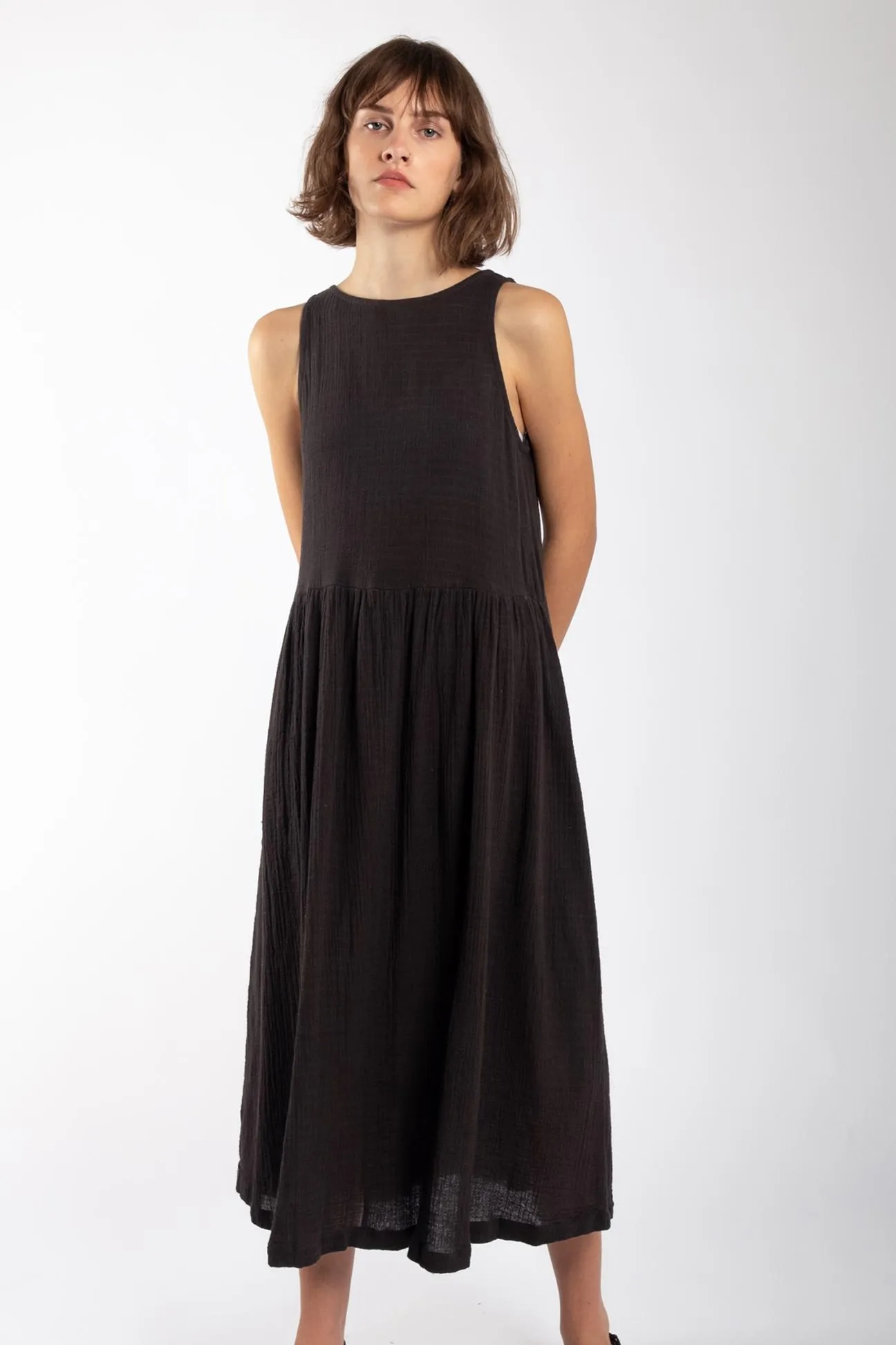 Seconds - Faded Black Tank Dress sold by Micaela Greg product image thumbnail 5