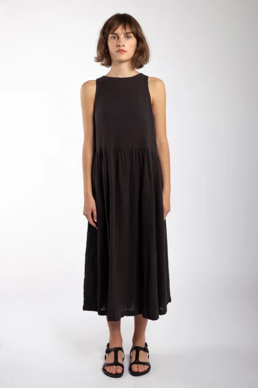 Seconds - Faded Black Tank Dress made by Micaela Greg