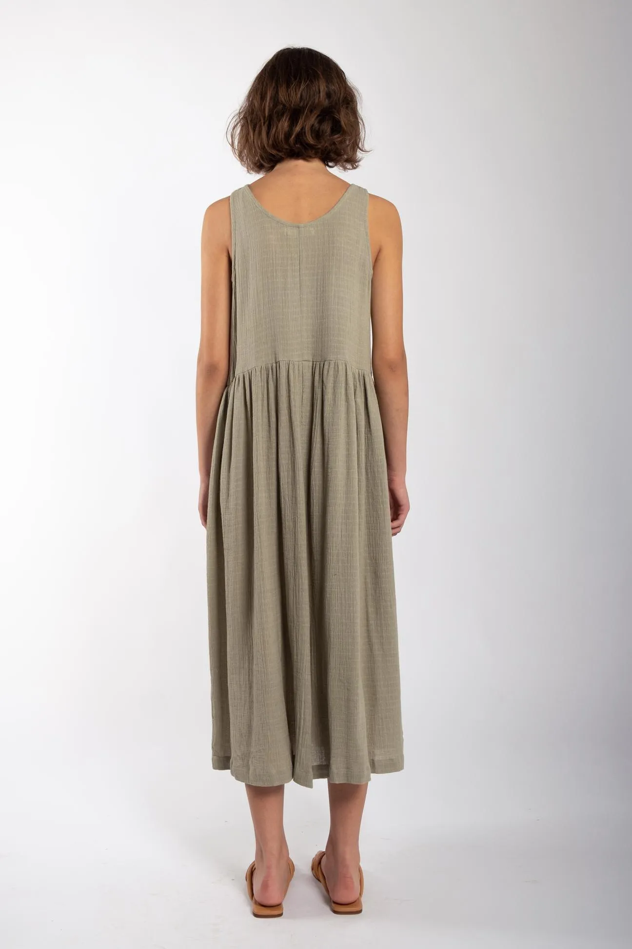Seconds - Soft Green Tank Dress sold by Micaela Greg product image thumbnail 4
