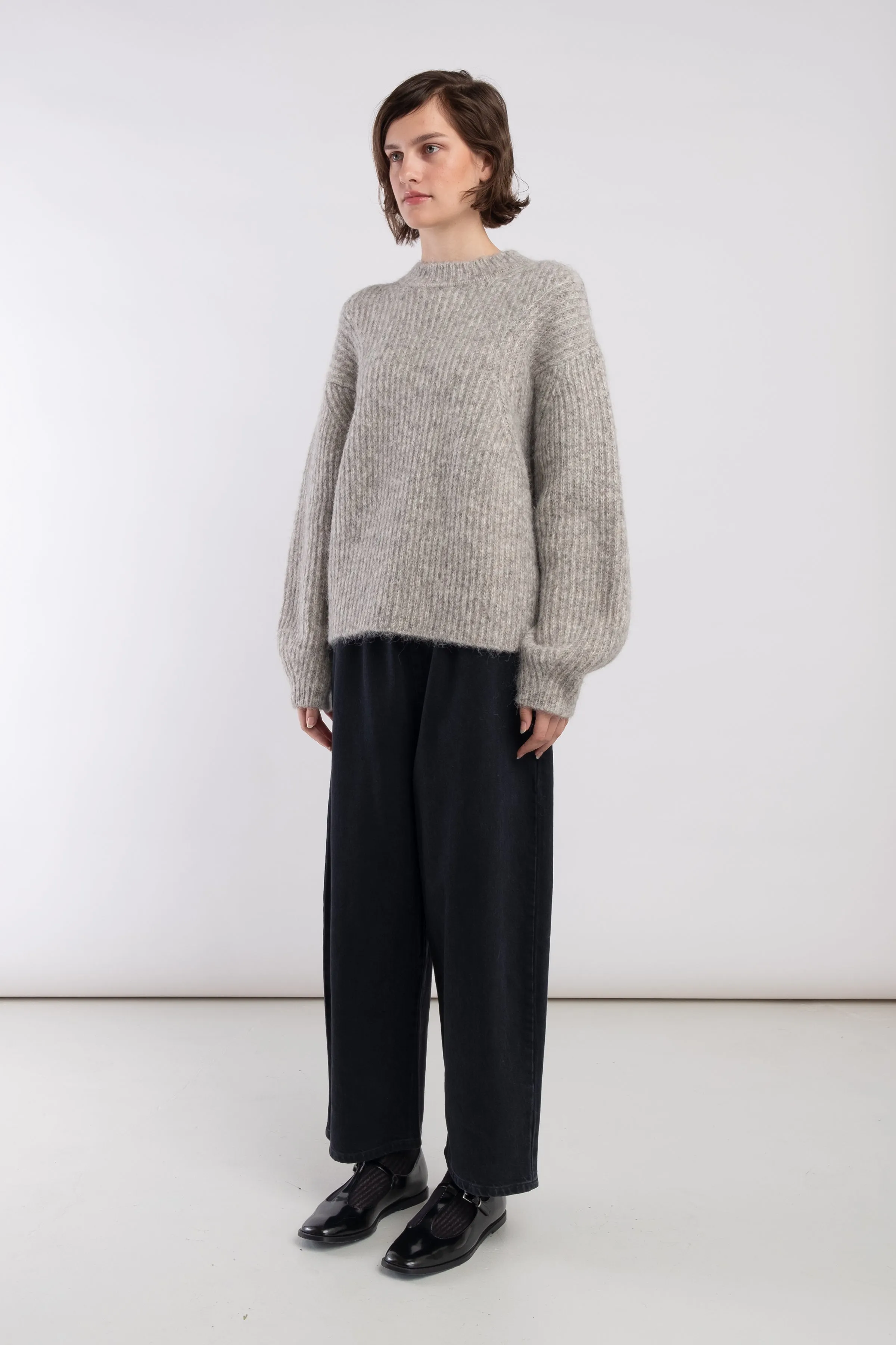 Sample - Heather Grey Whitt Pullover sold by Micaela Greg product image thumbnail 3