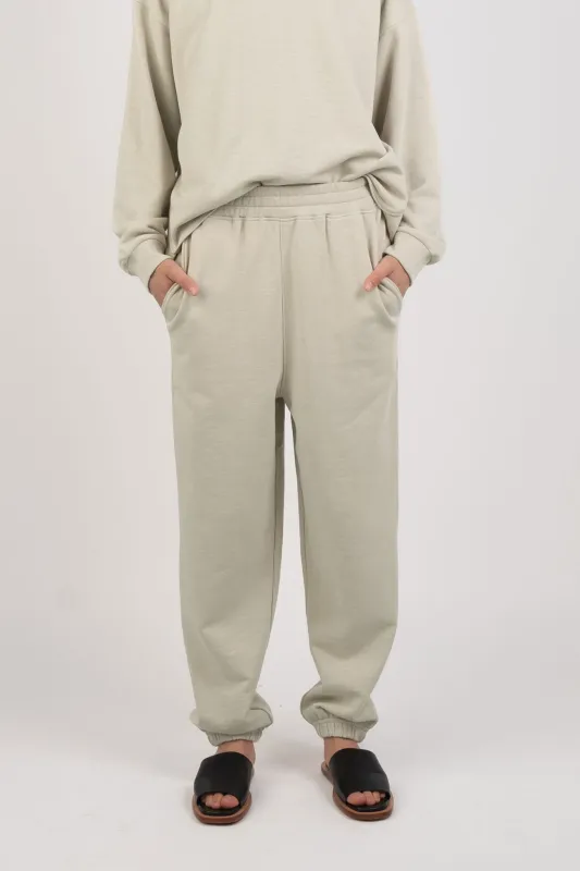 Sample - Mist Slub Sweatpants made by Micaela Greg