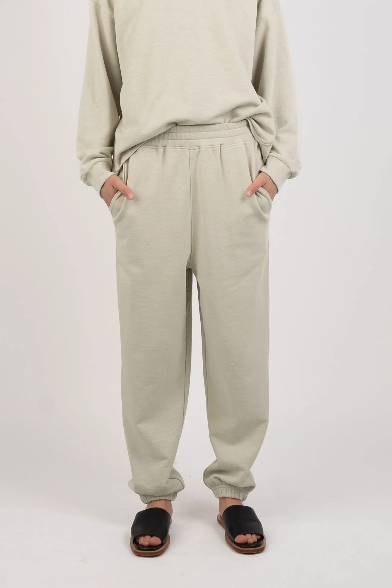 Sample - Mist Slub Sweatpants sold by Micaela Greg