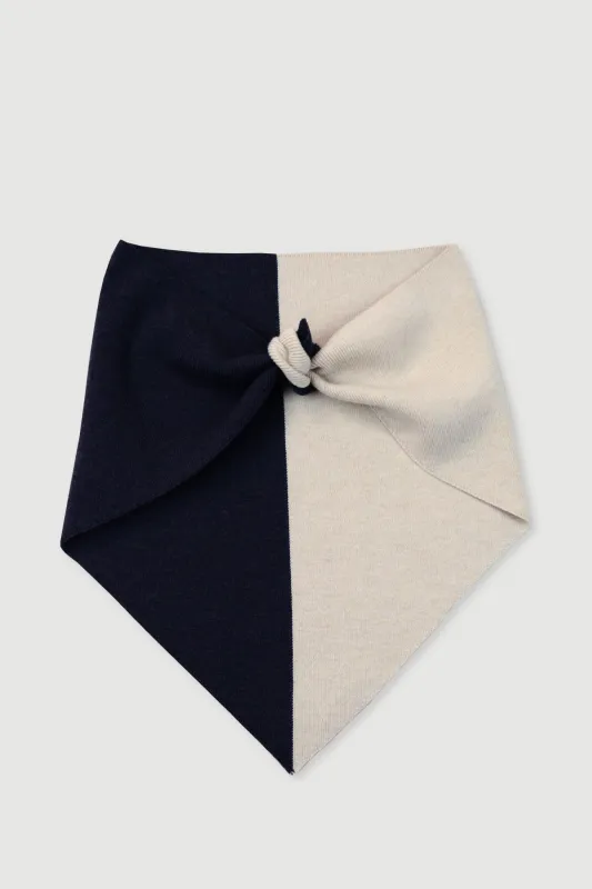 Seconds - Two Tone Bandana Scarf made by Micaela Greg