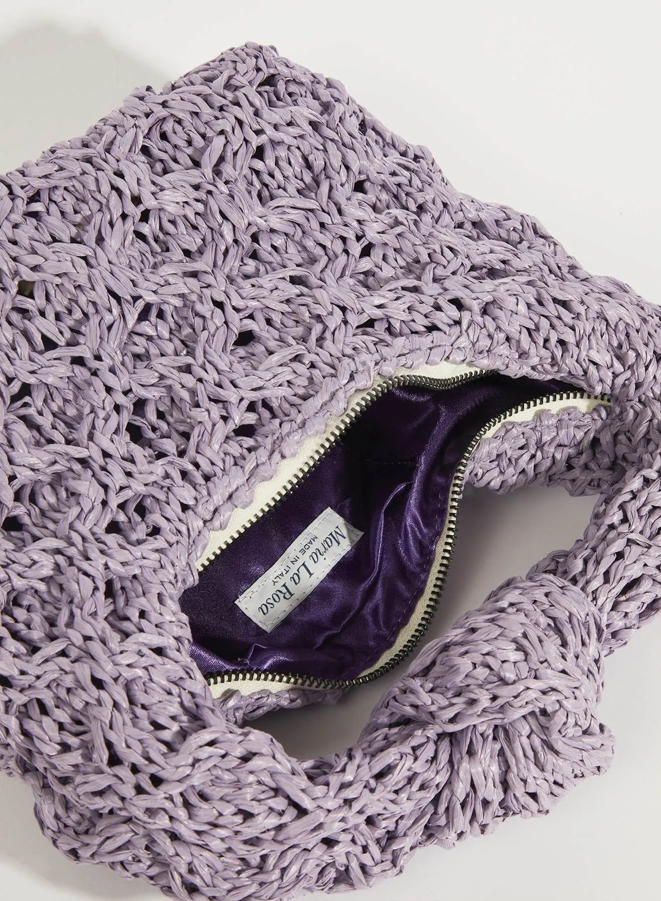 Mini Datolite Raphia Knitted sold by Maria La Rosa product image thumbnail 5