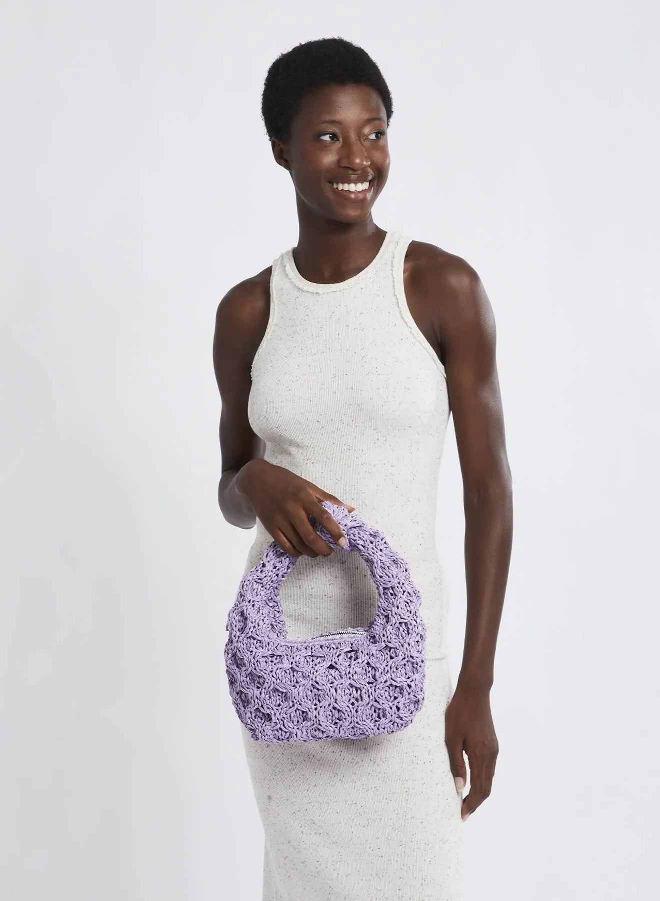 Mini Datolite Raphia Knitted sold by Maria La Rosa product image thumbnail 2