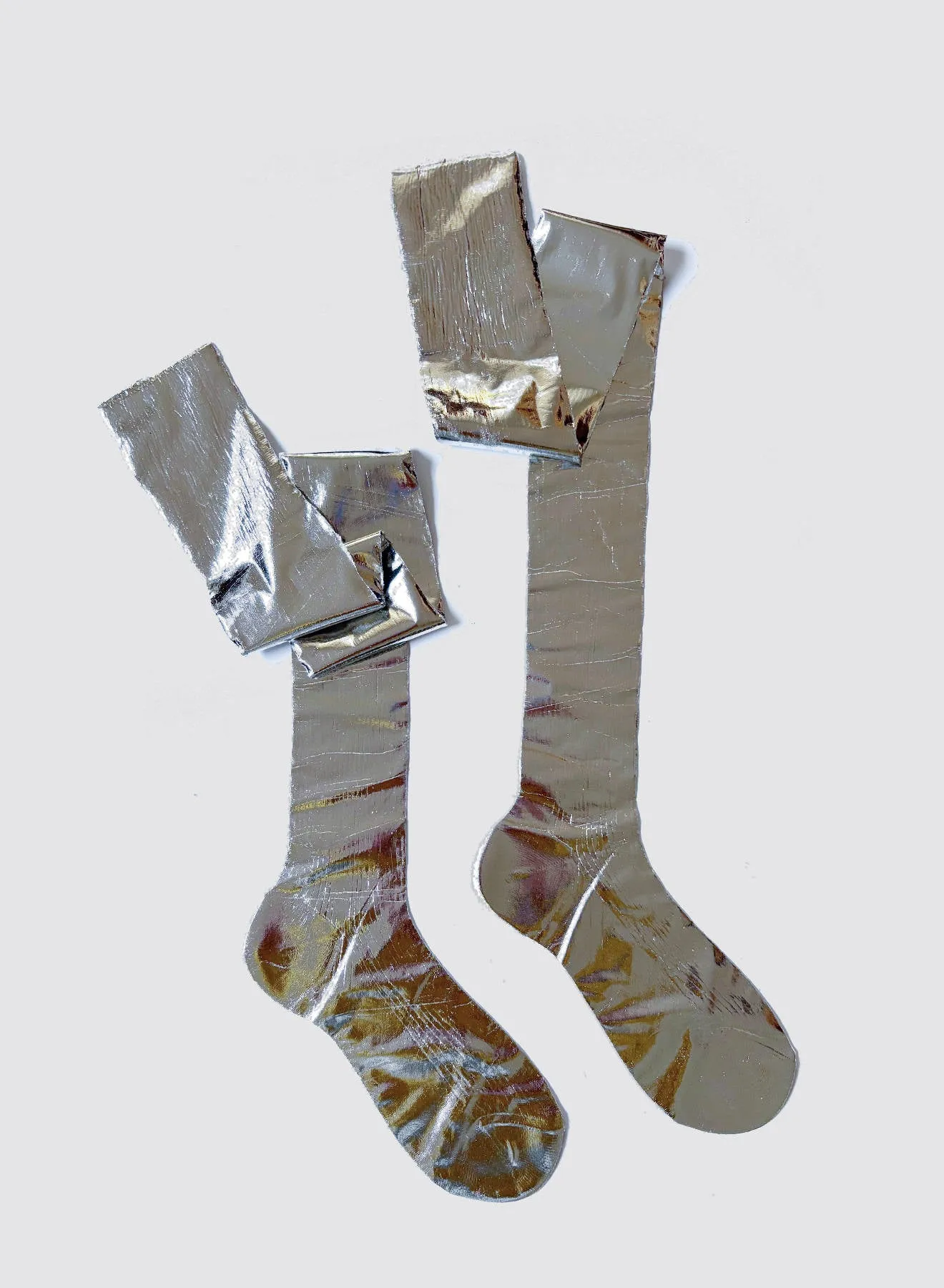 Over the knee laminated sold by Maria La Rosa