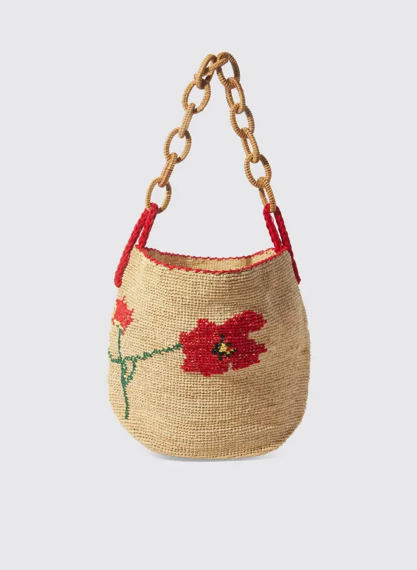 Poppyelle Tote Bag made by Maria La Rosa