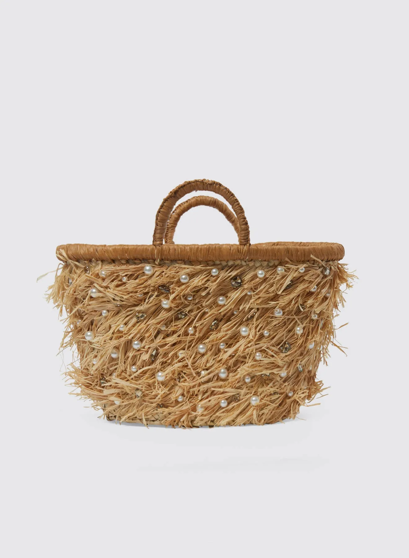 Lunelle Straw Basket sold by Maria La Rosa