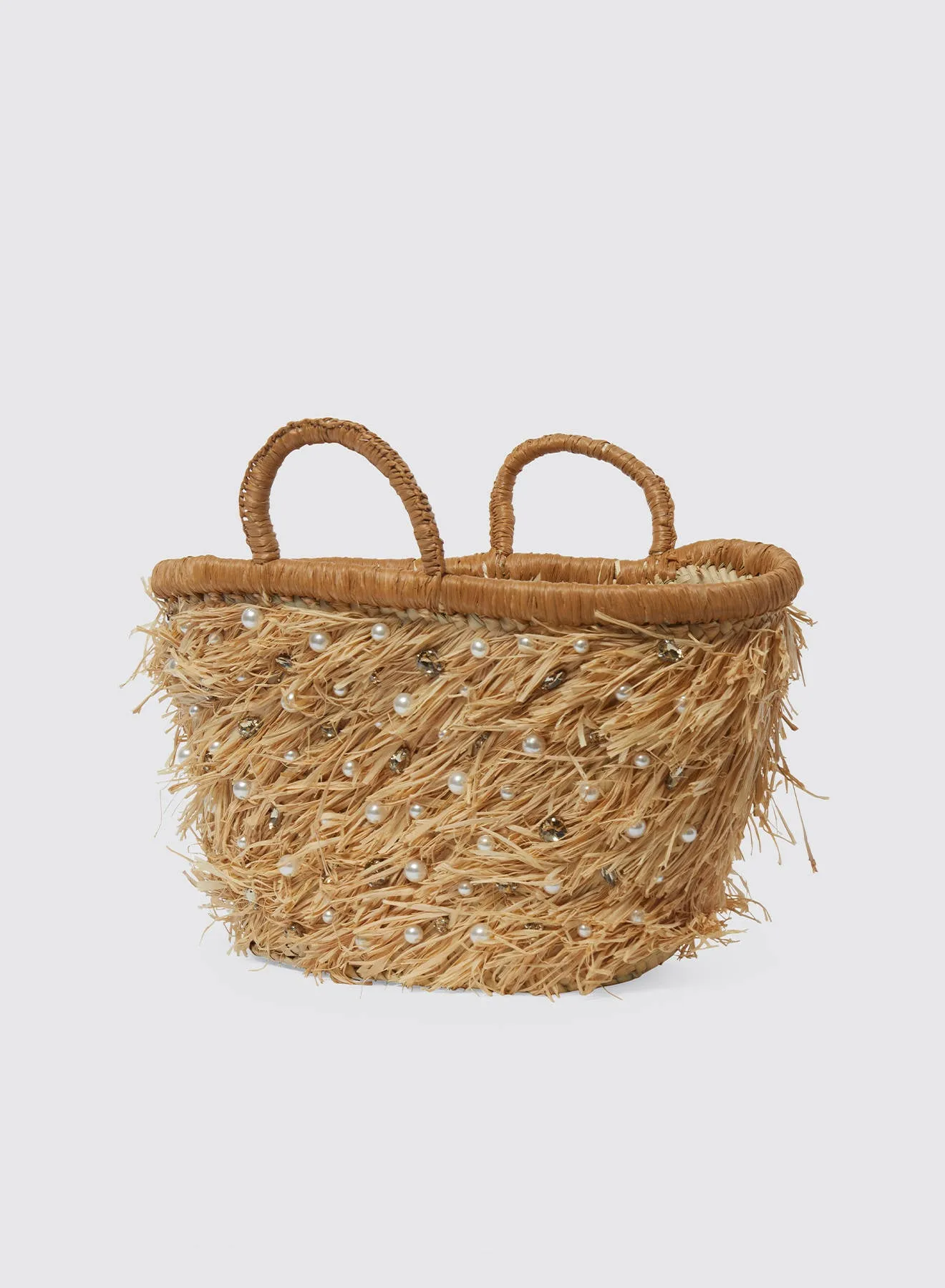Lunelle Straw Basket sold by Maria La Rosa product image thumbnail 3