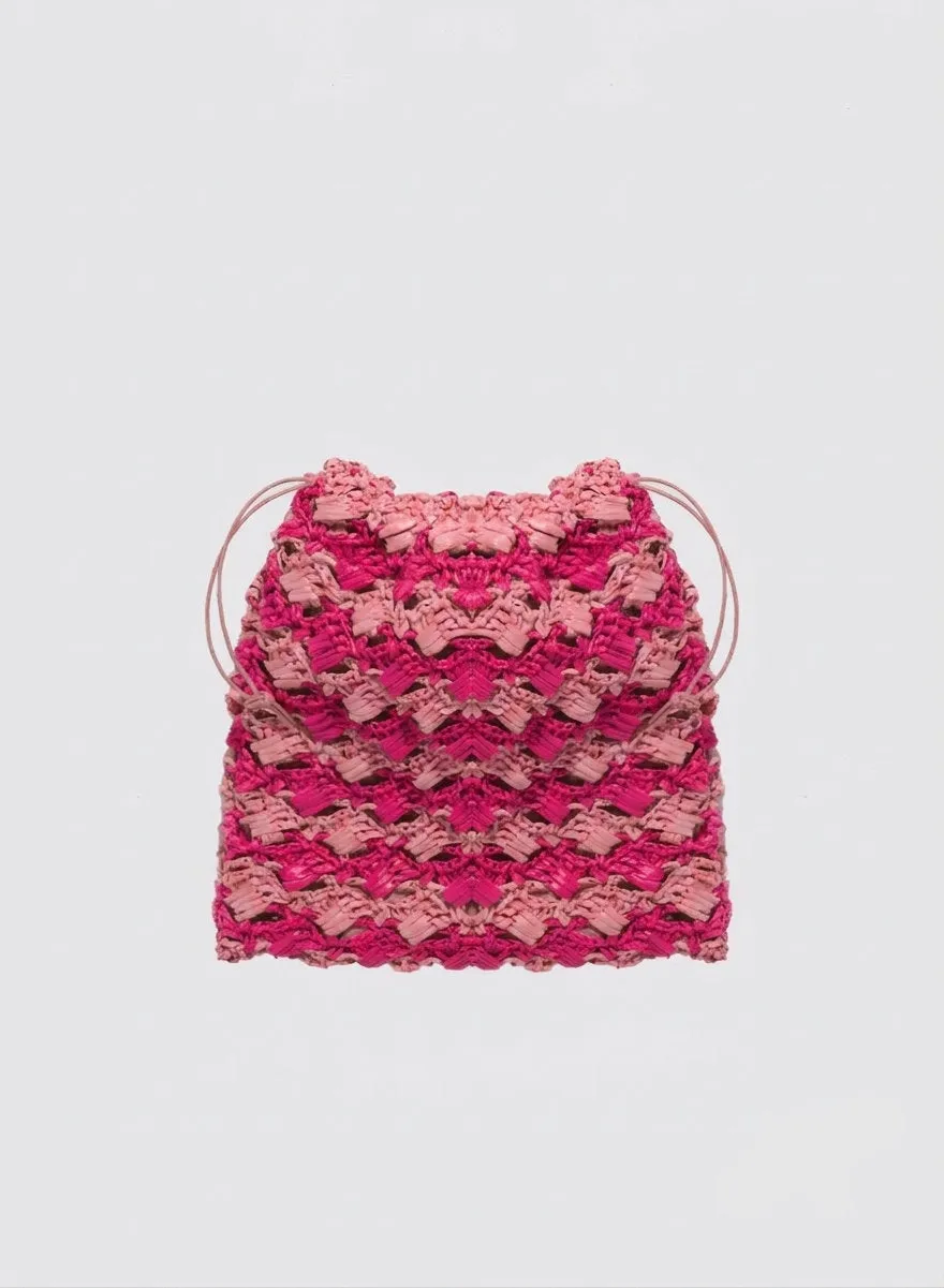 Crochet Lace Pouch sold by Maria La Rosa product image thumbnail 4