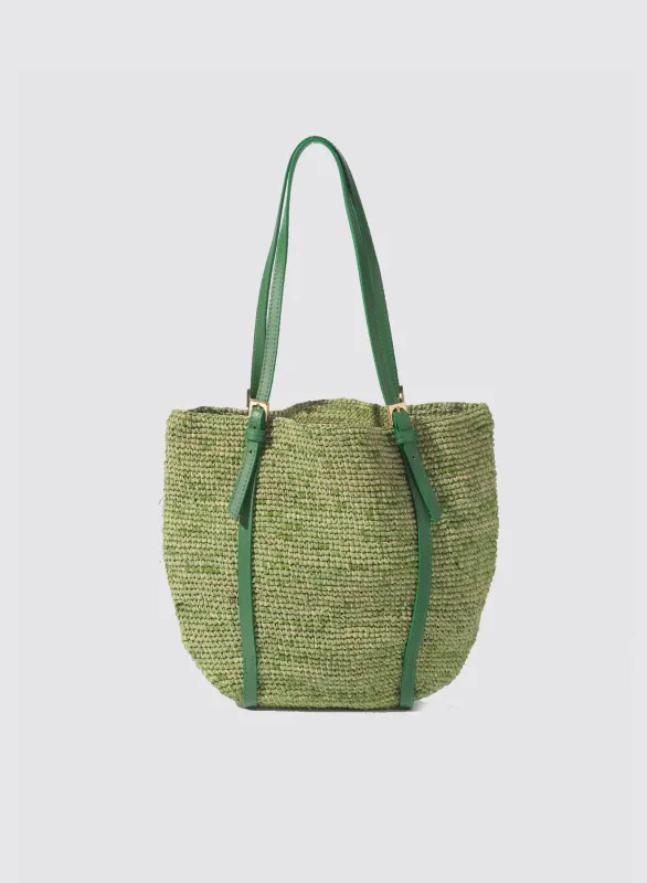Basil Mini Tote Bag made by Maria La Rosa