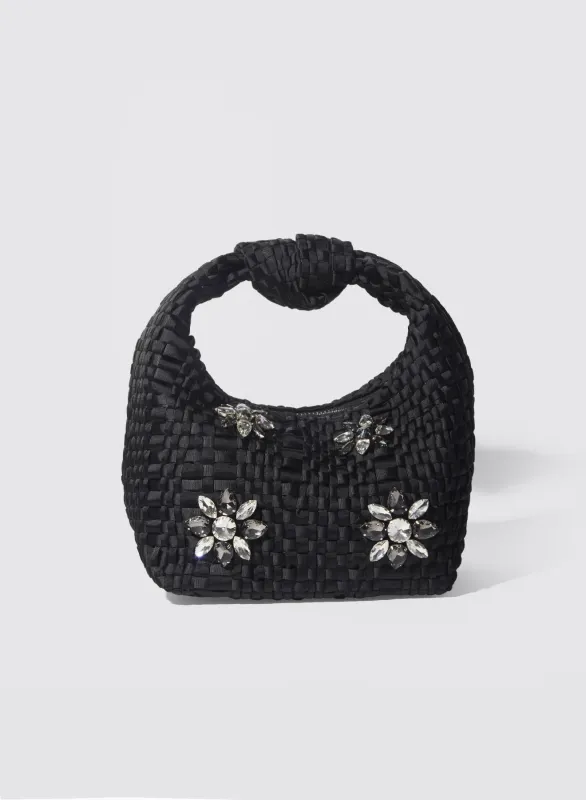 Strass Mini Datolite Bag made by Maria La Rosa