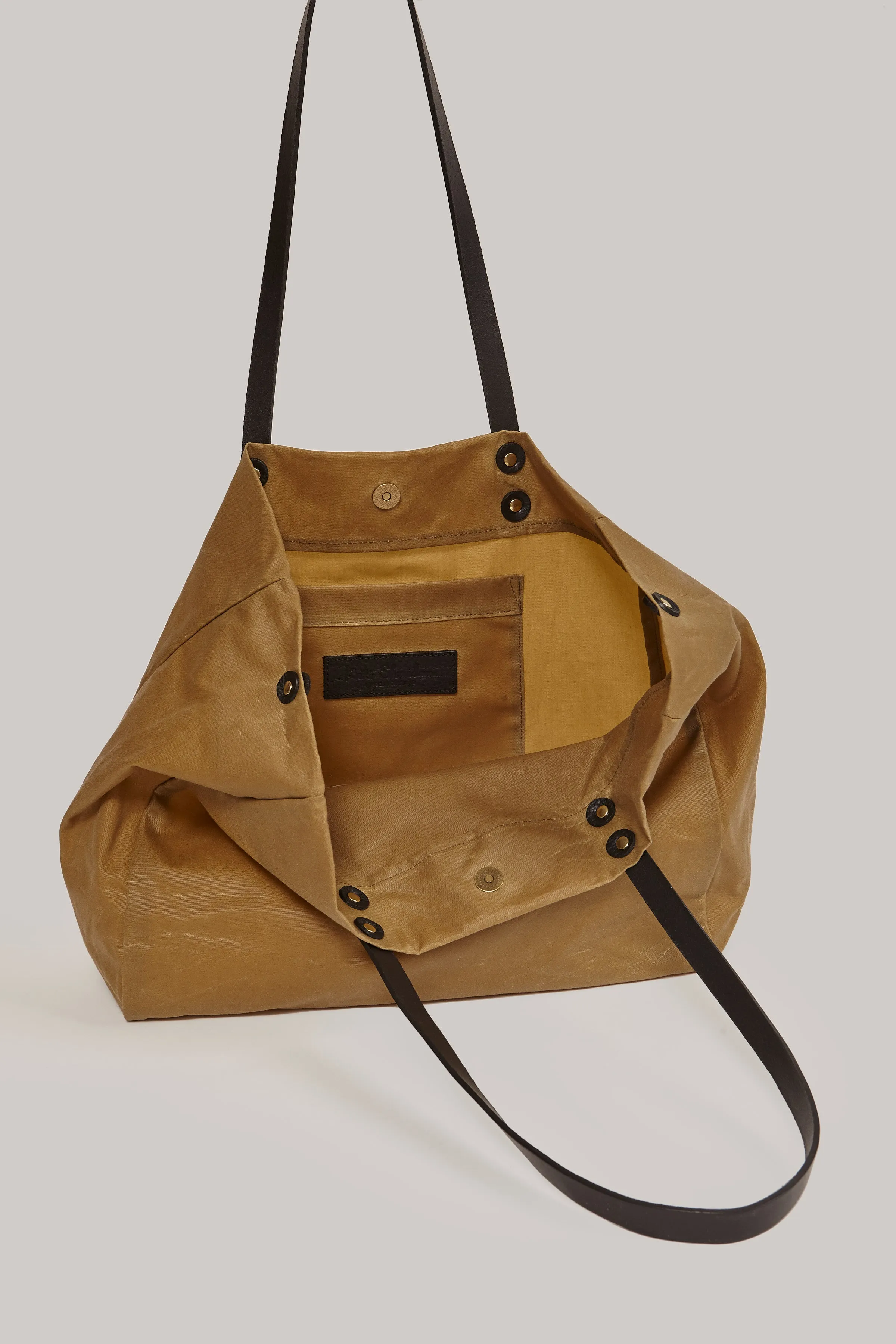 Midi Tote in Sand sold by Bare Knitwear product image thumbnail 4