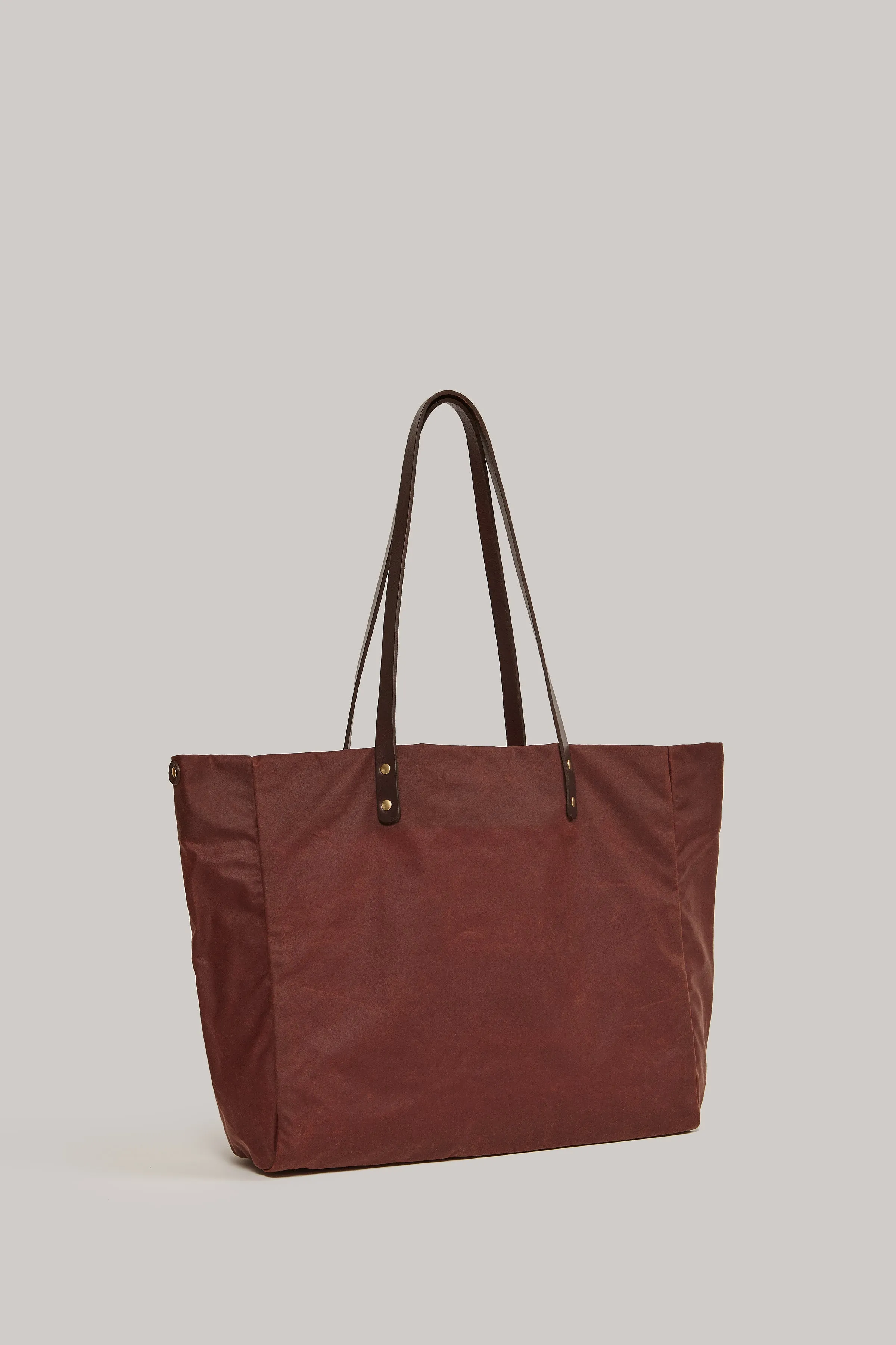 Midi Tote in Chestnut sold by Bare Knitwear product image thumbnail 2