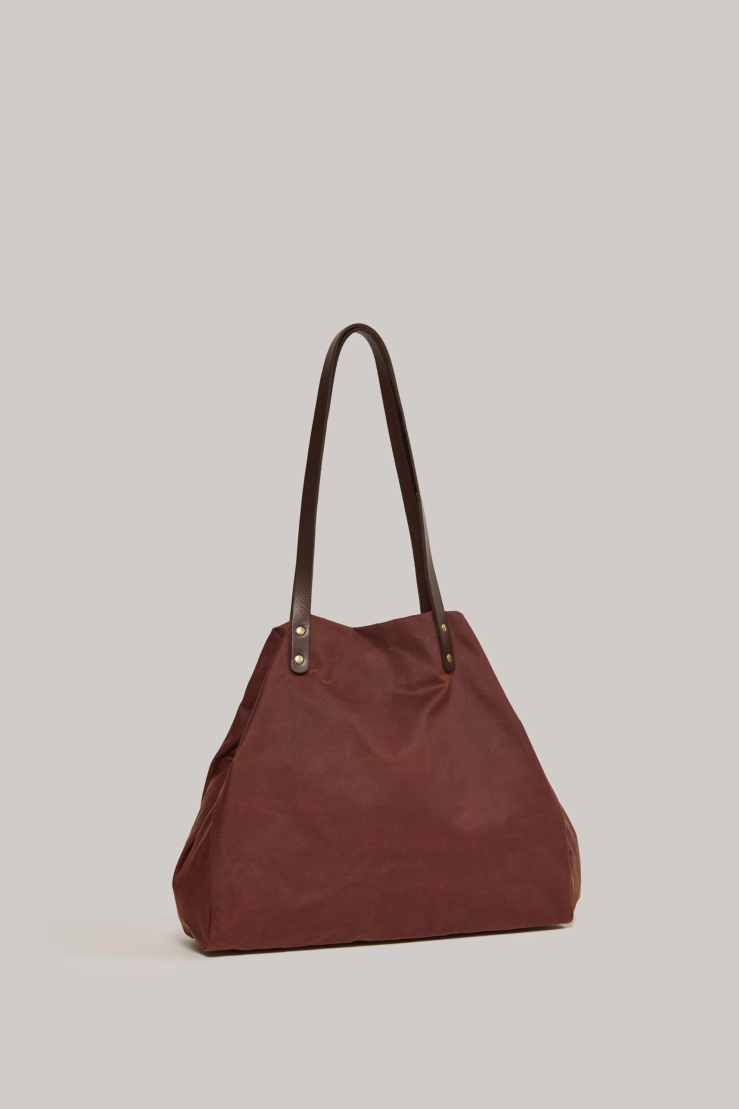 Midi Tote in Chestnut sold by Bare Knitwear product image thumbnail 3