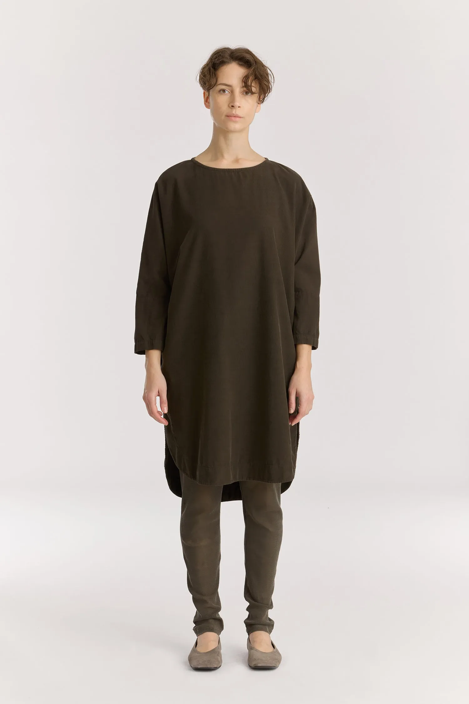 PAINTER DRESS / DK. FOREST sold by Black Crane product image thumbnail 2