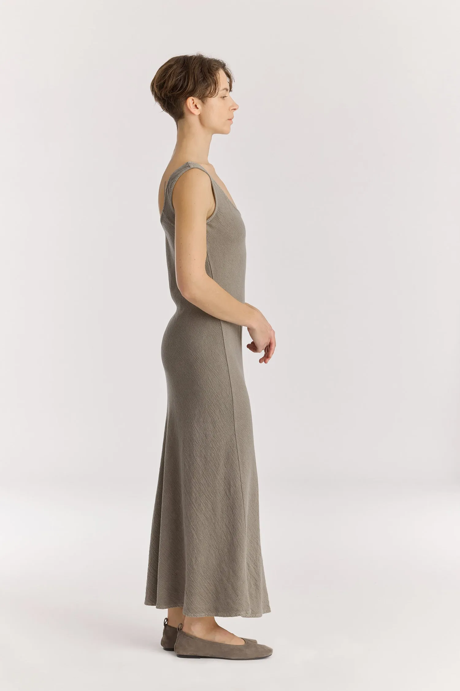 MAXI DRESS / DK. STONE sold by Black Crane product image thumbnail 2