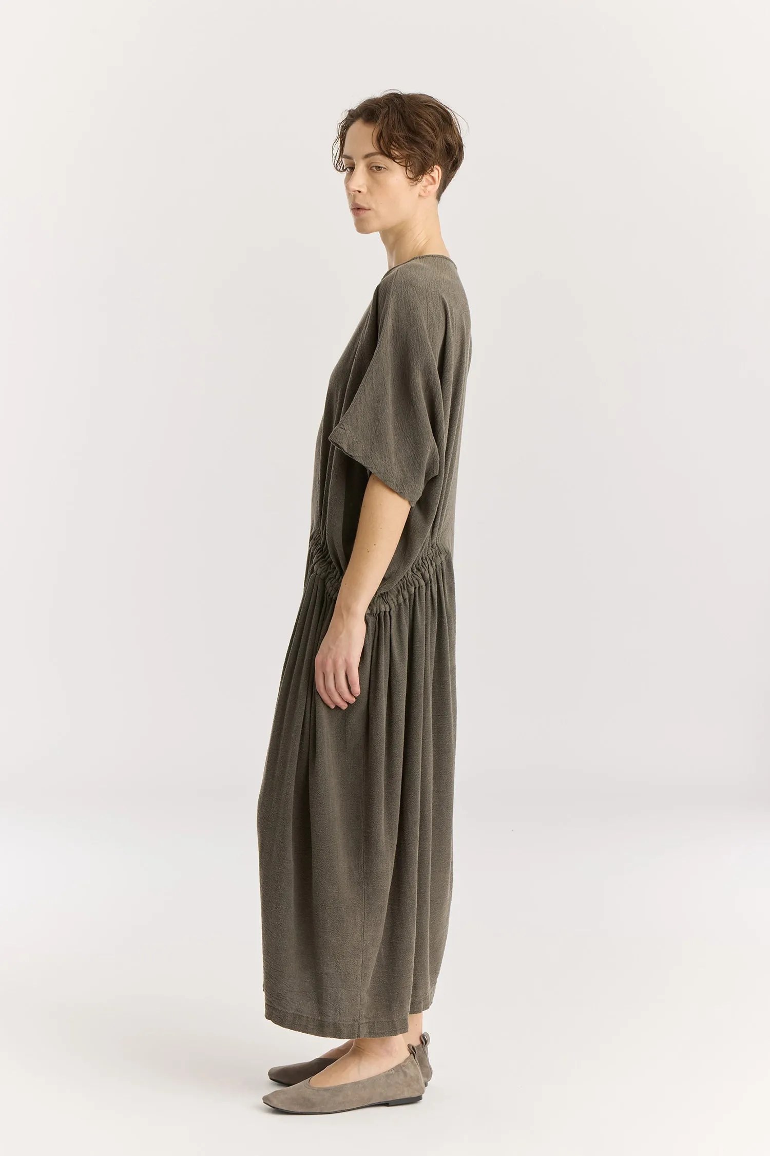 GREEK DRESS / SLATE sold by Black Crane product image thumbnail 4