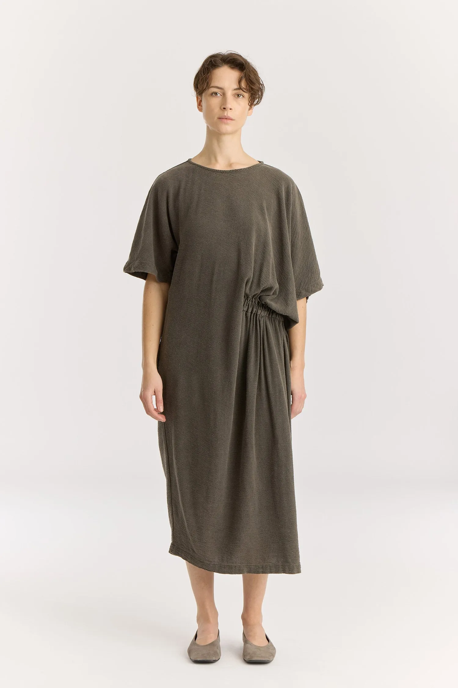 GREEK DRESS / SLATE sold by Black Crane product image thumbnail 5