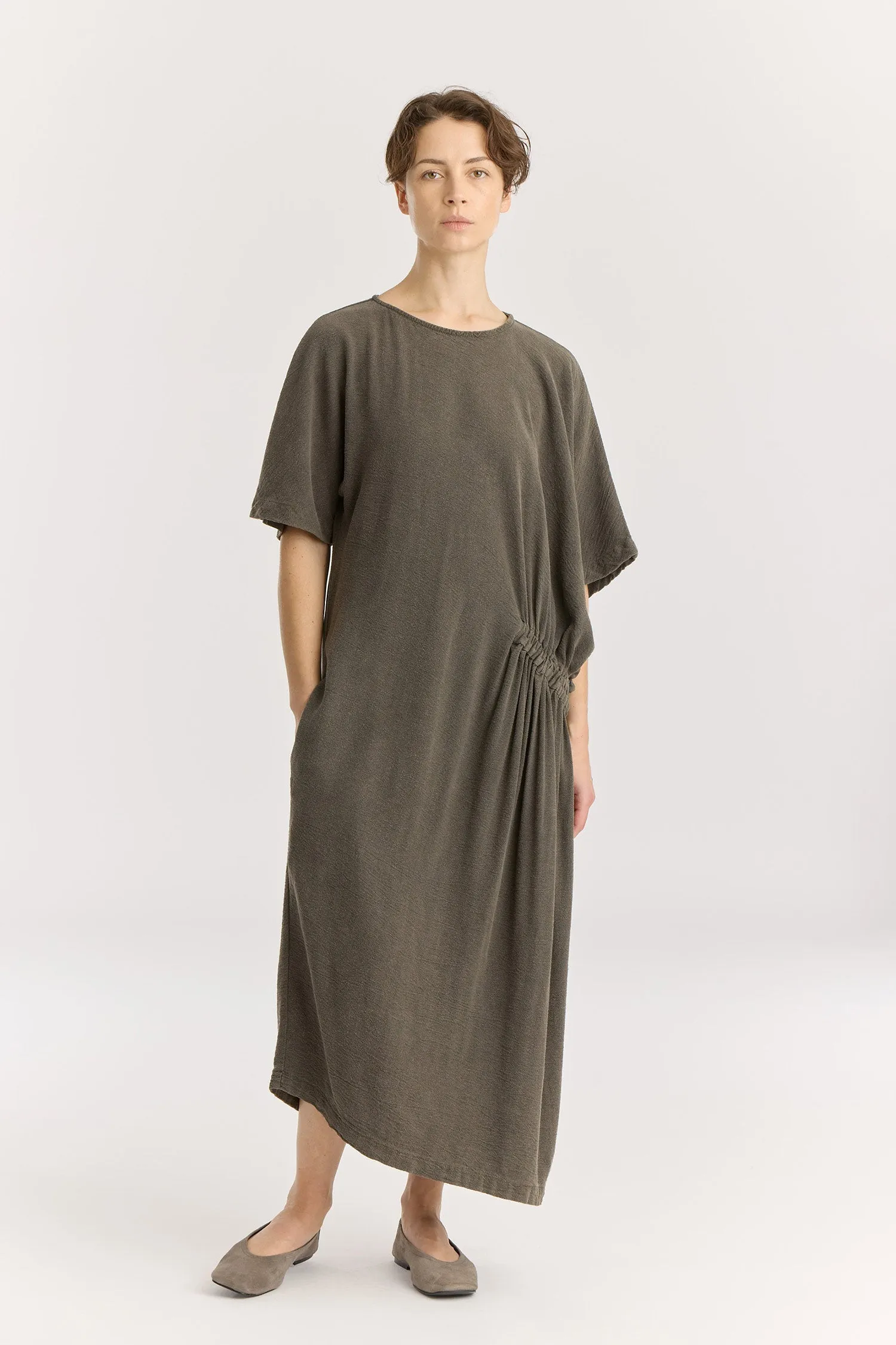 GREEK DRESS / SLATE sold by Black Crane product image thumbnail 2