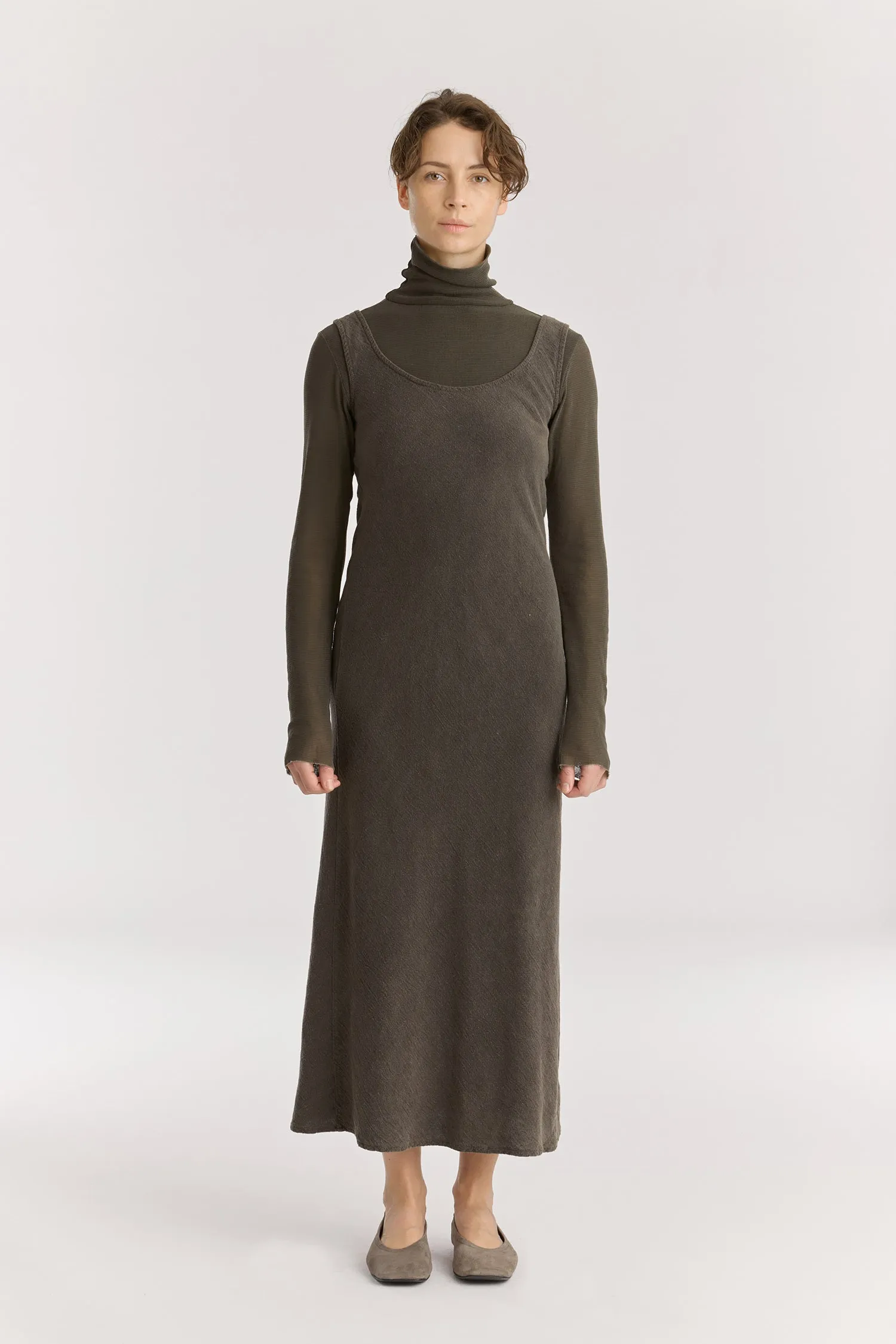 MAXI DRESS / SLATE sold by Black Crane