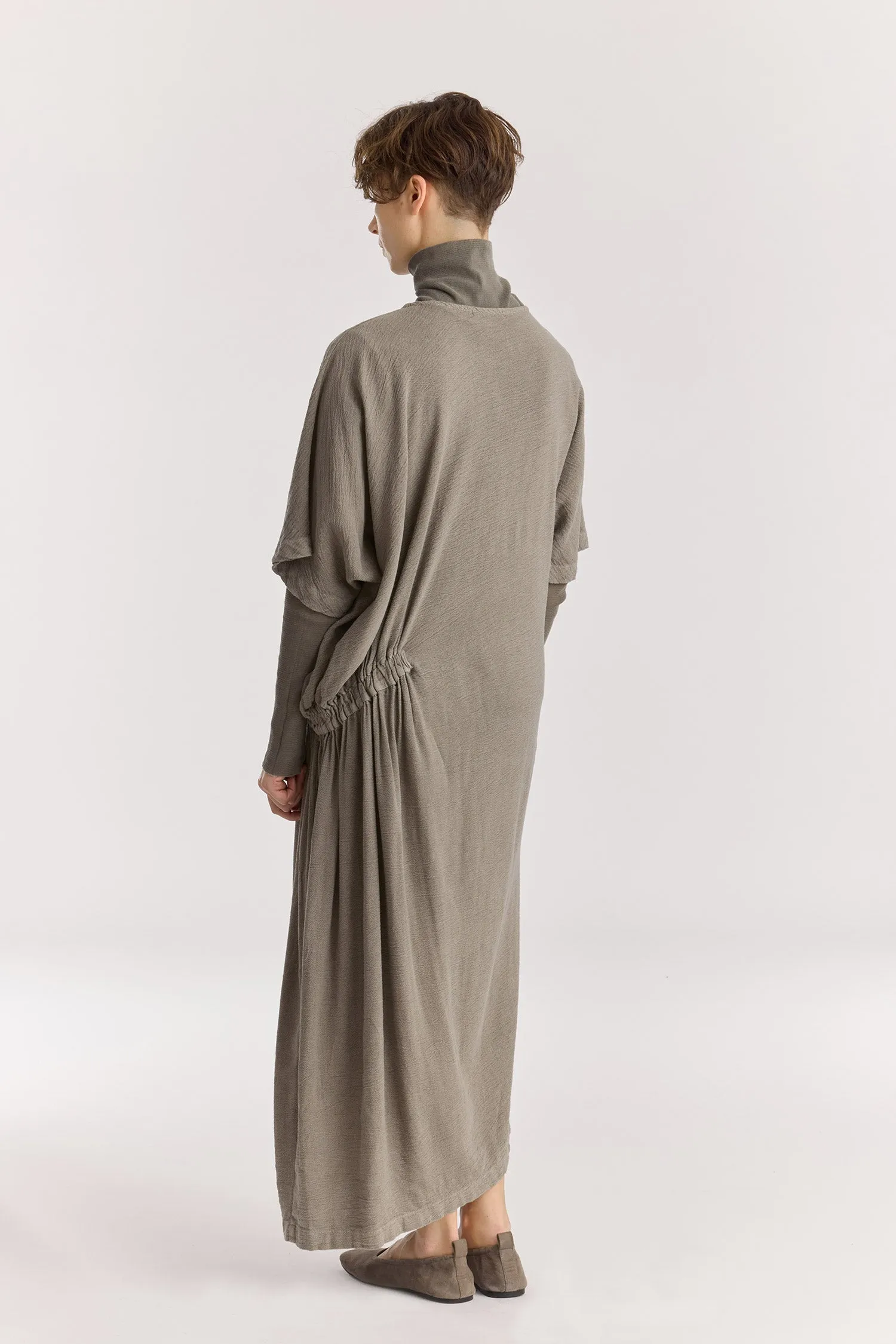 GREEK DRESS / DK. STONE sold by Black Crane product image thumbnail 3