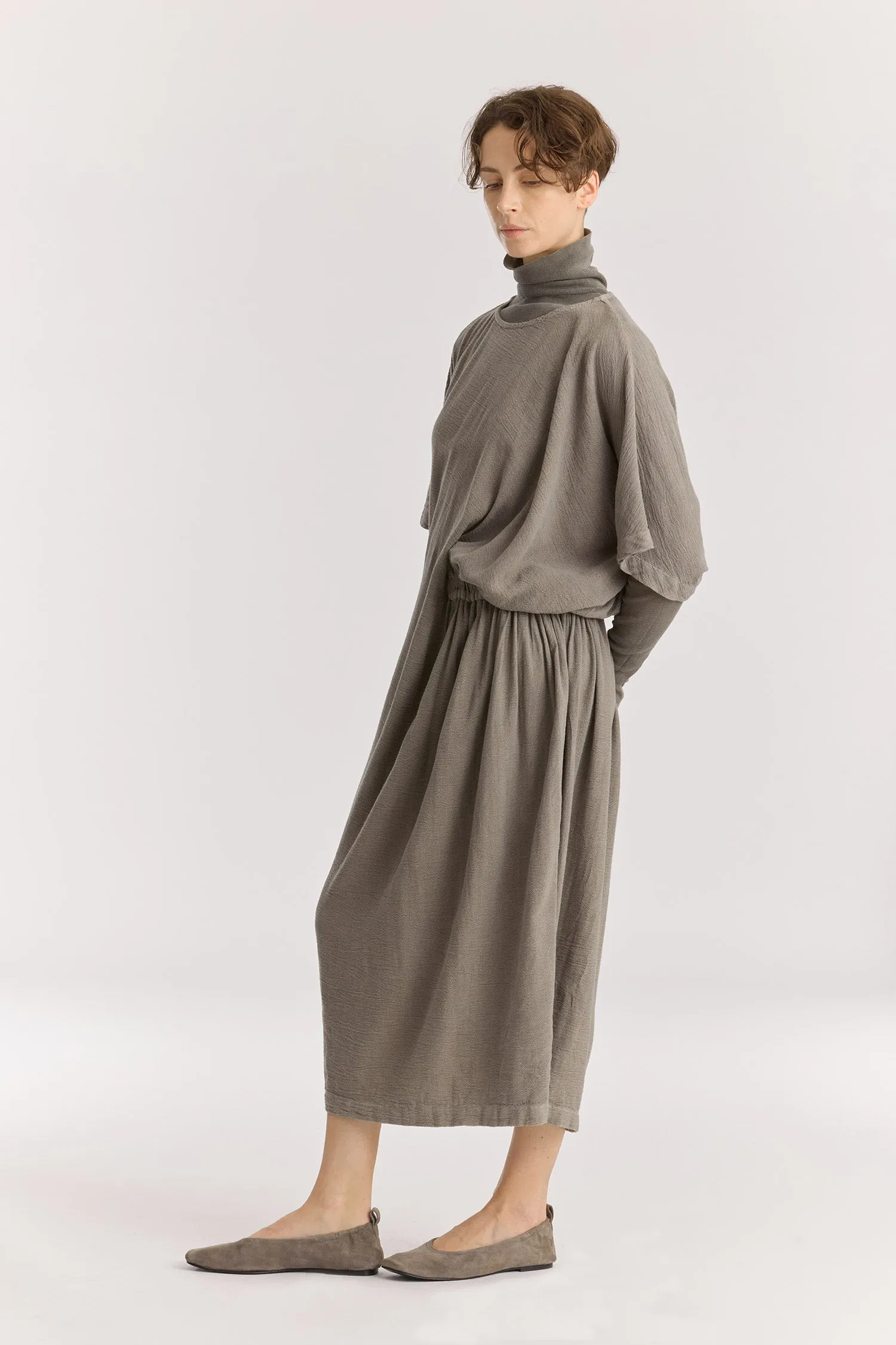 GREEK DRESS / DK. STONE sold by Black Crane product image thumbnail 5