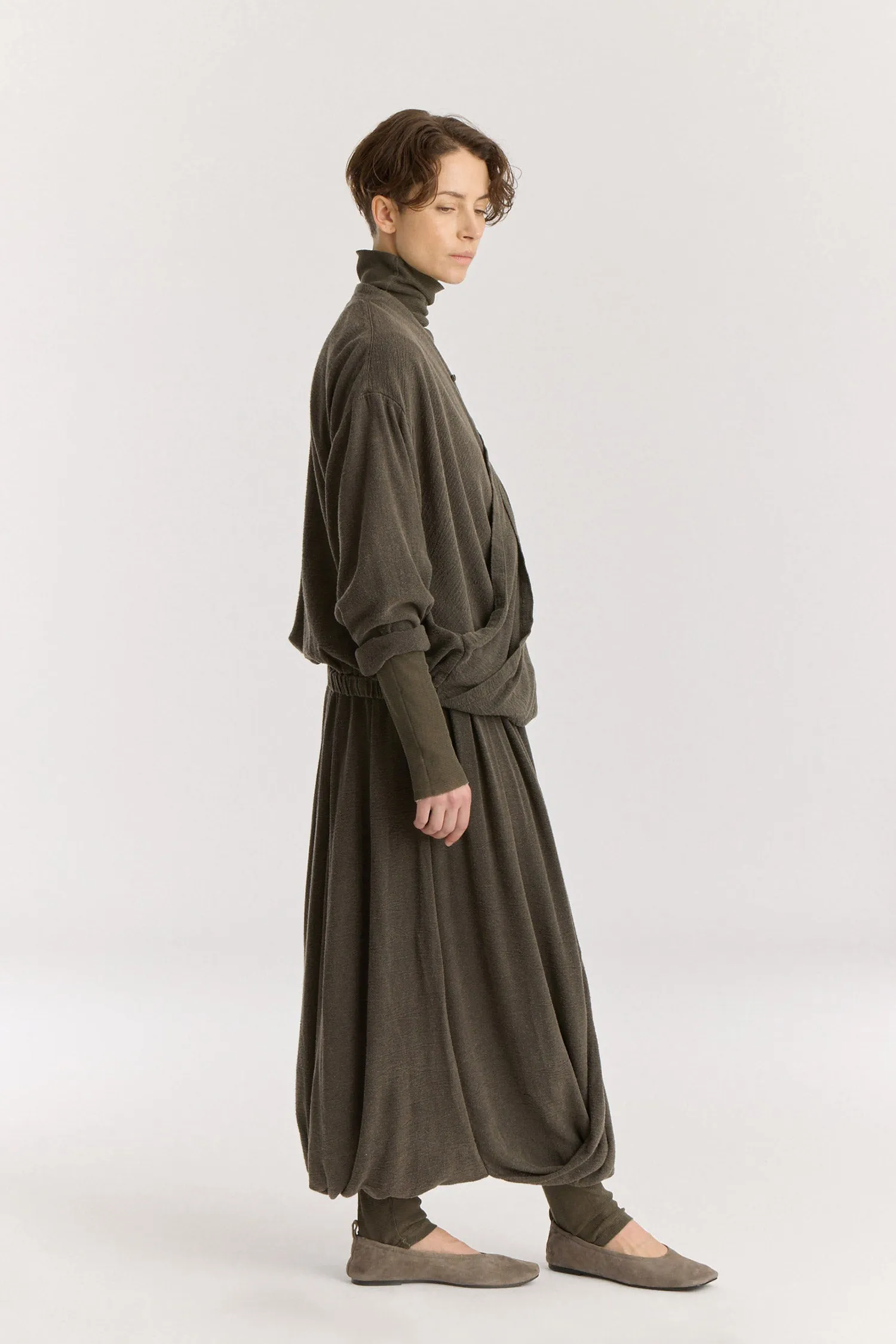 DRAPY SHIRTS / SLATE sold by Black Crane product image thumbnail 5