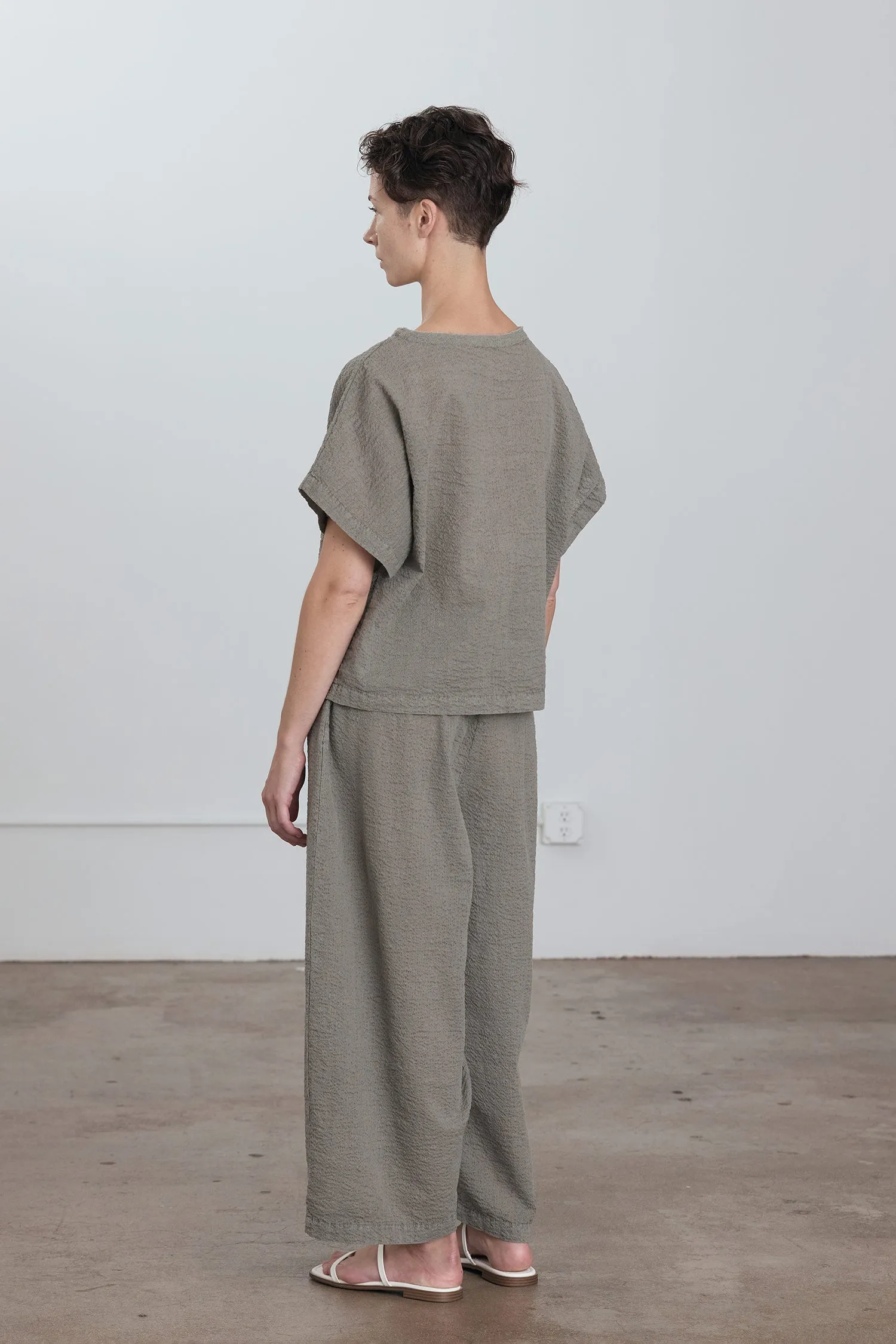WIDE PANTS / P. GREY sold by Black Crane product image thumbnail 5
