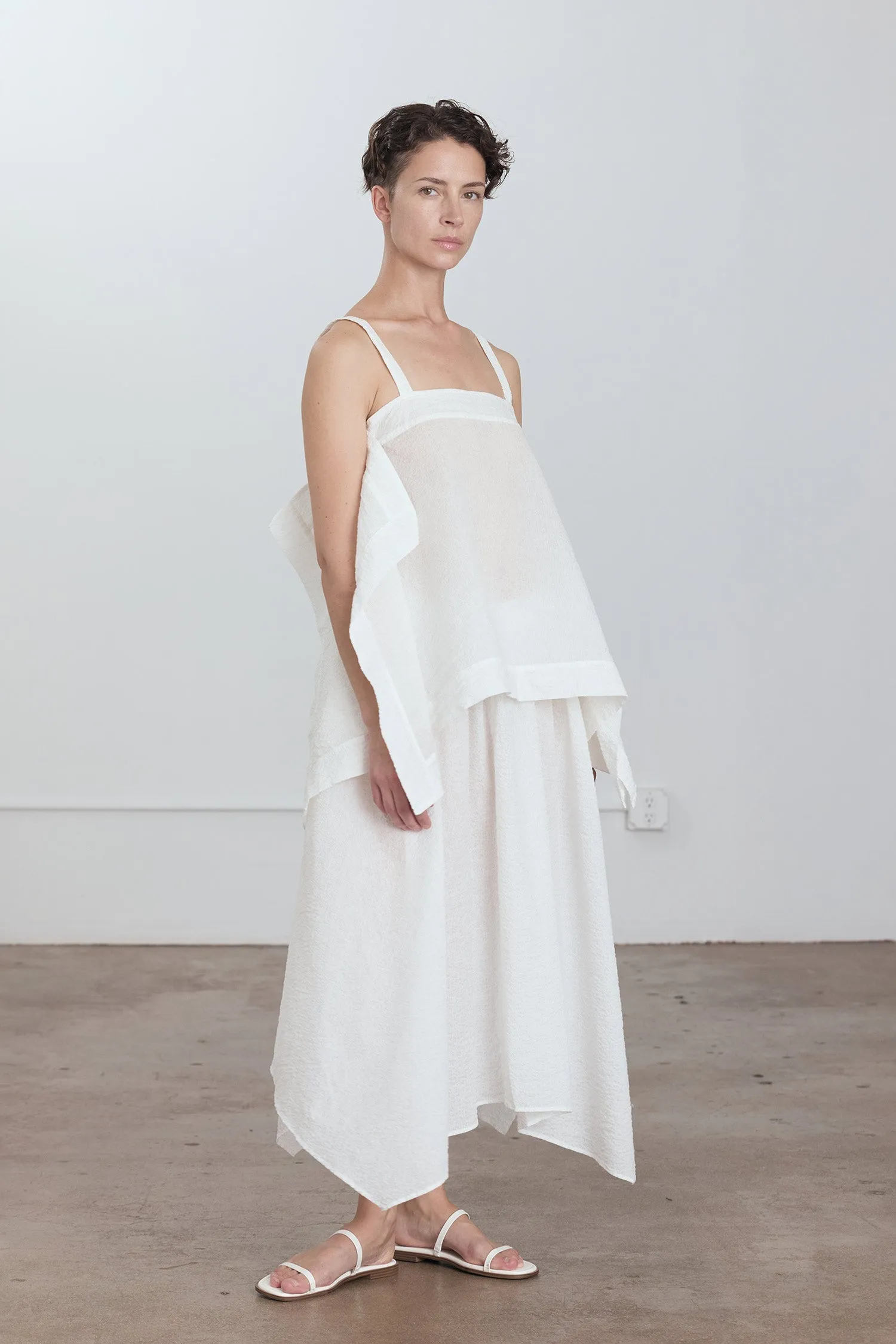 PAPER SKIRT / WHITE sold by Black Crane product image thumbnail 2